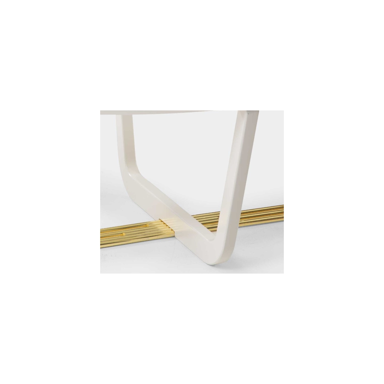 Table basse moderne aura - Doré