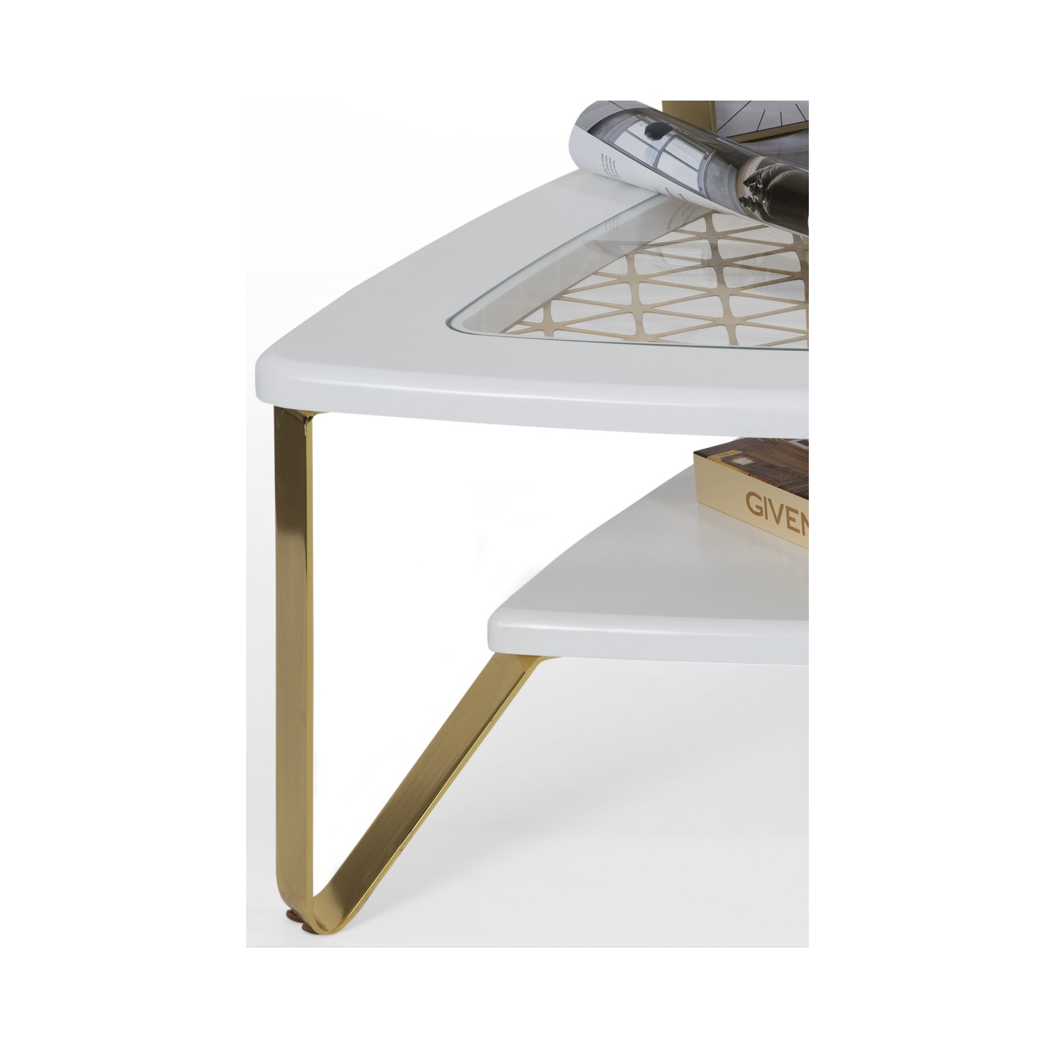 Tripod Shelf Coffee Table