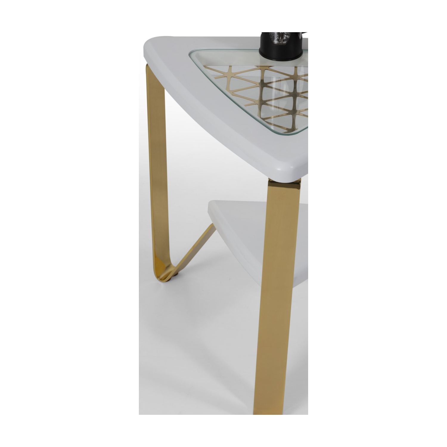 Tripod Shelf End Table