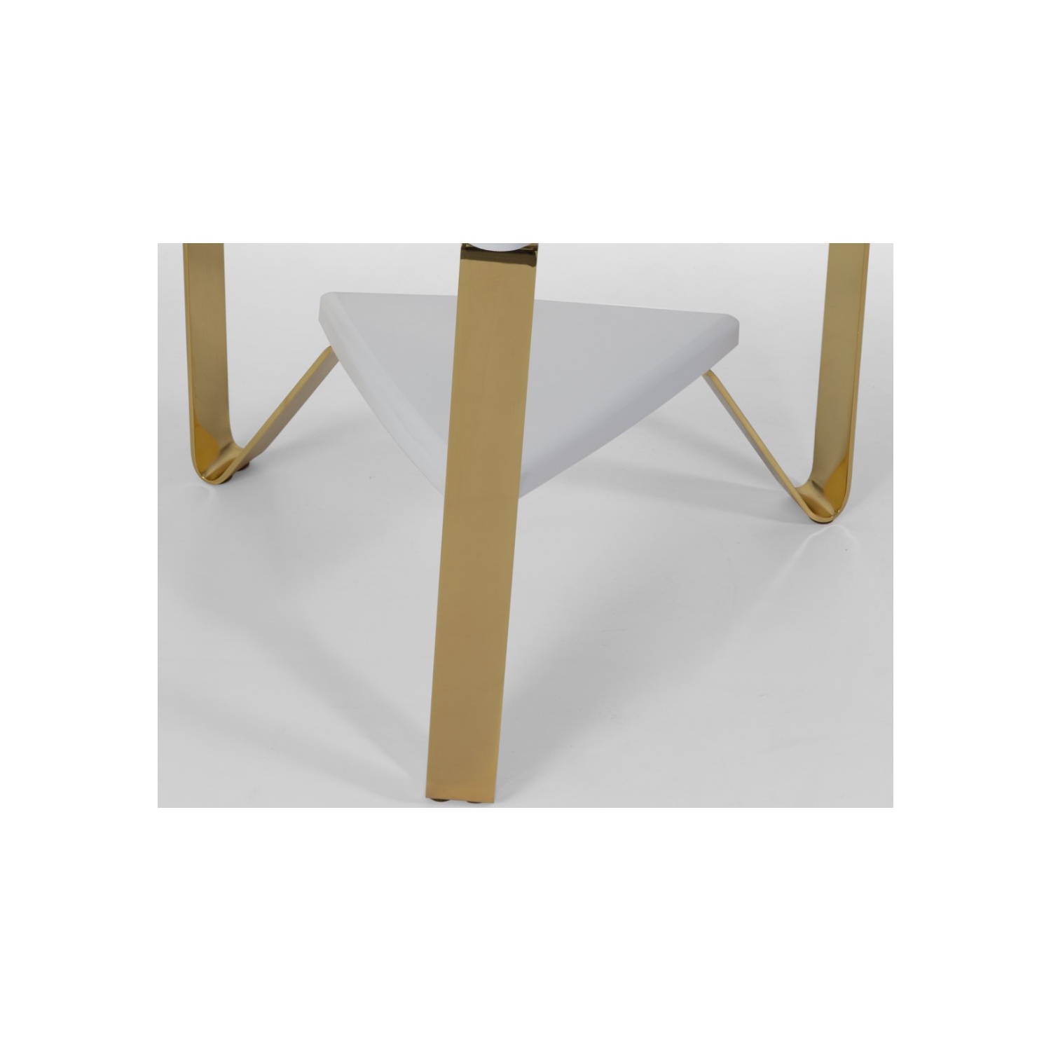 Tripod Shelf End Table