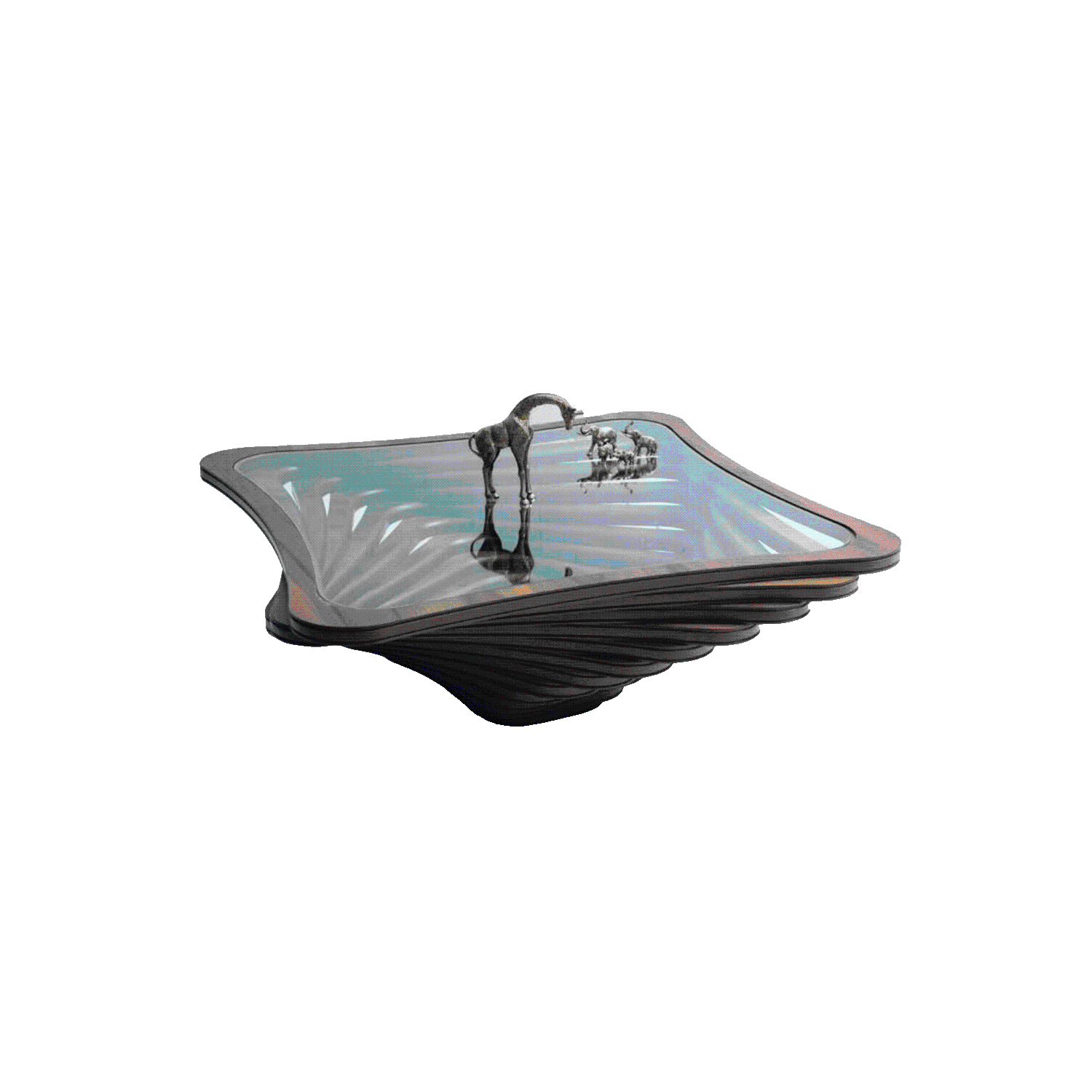 Set Plaza Design Coffee Table & Side Table