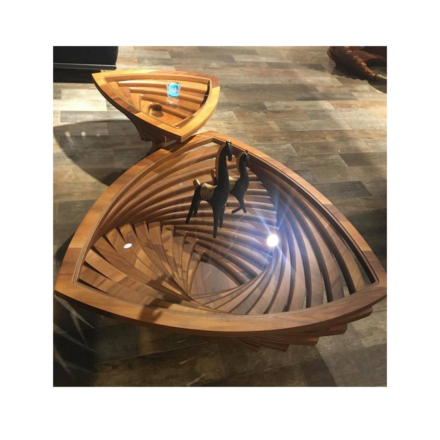 Set Genuc Coffee Table & Side Table