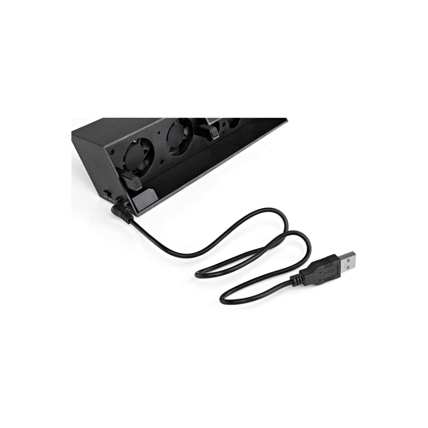 Ventilateur de refroidissement PS4 Station de système de 5 ventilateurs Ventilateur PS4 Turbo USB Externe PS4 Refroidisseur Contrôle de température