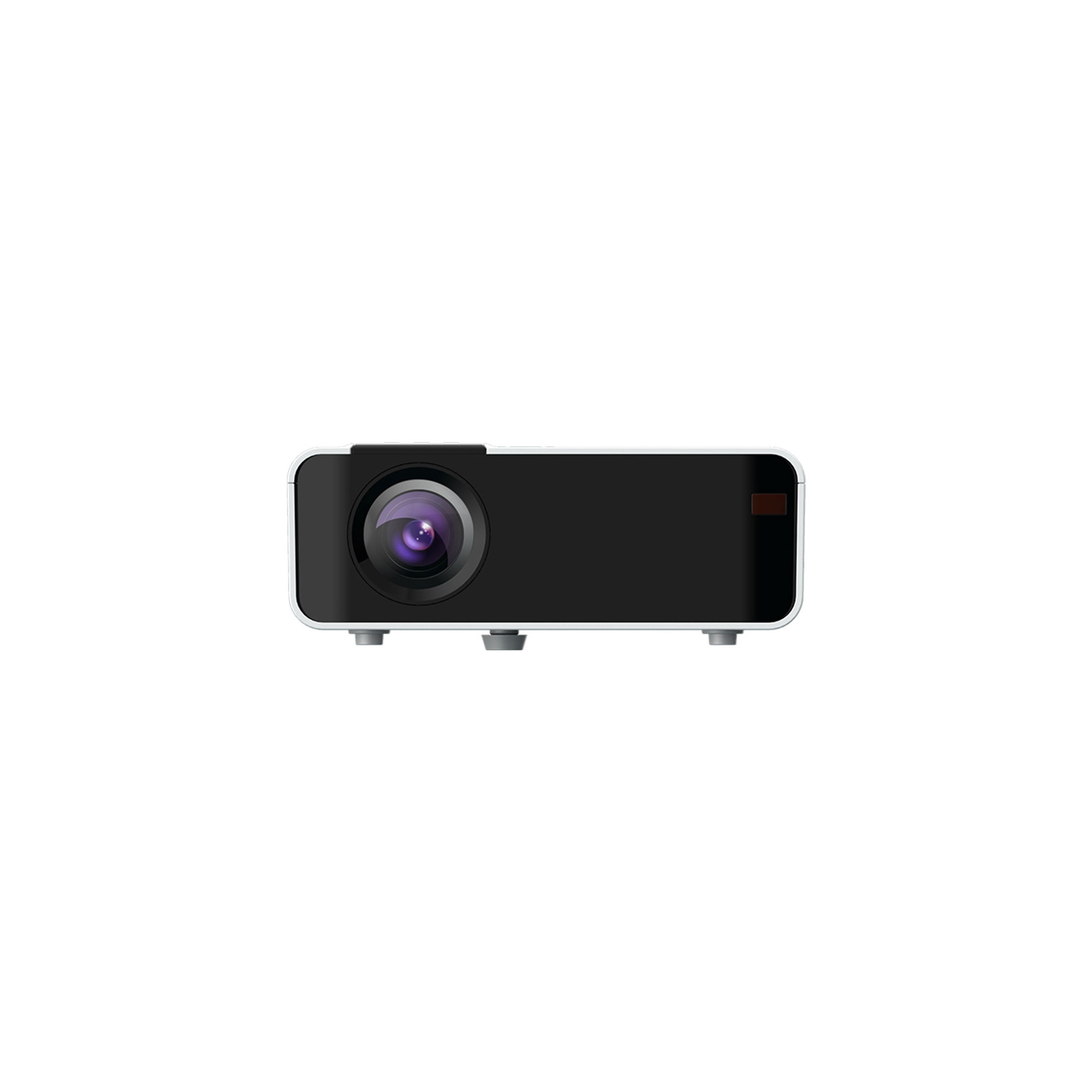 Mini projecteur 1080P HD pris en charge Projecteur vidéo portable 4500 Lux compatible avec TV Stick, HDMI, USB, AV, DVD - axGear