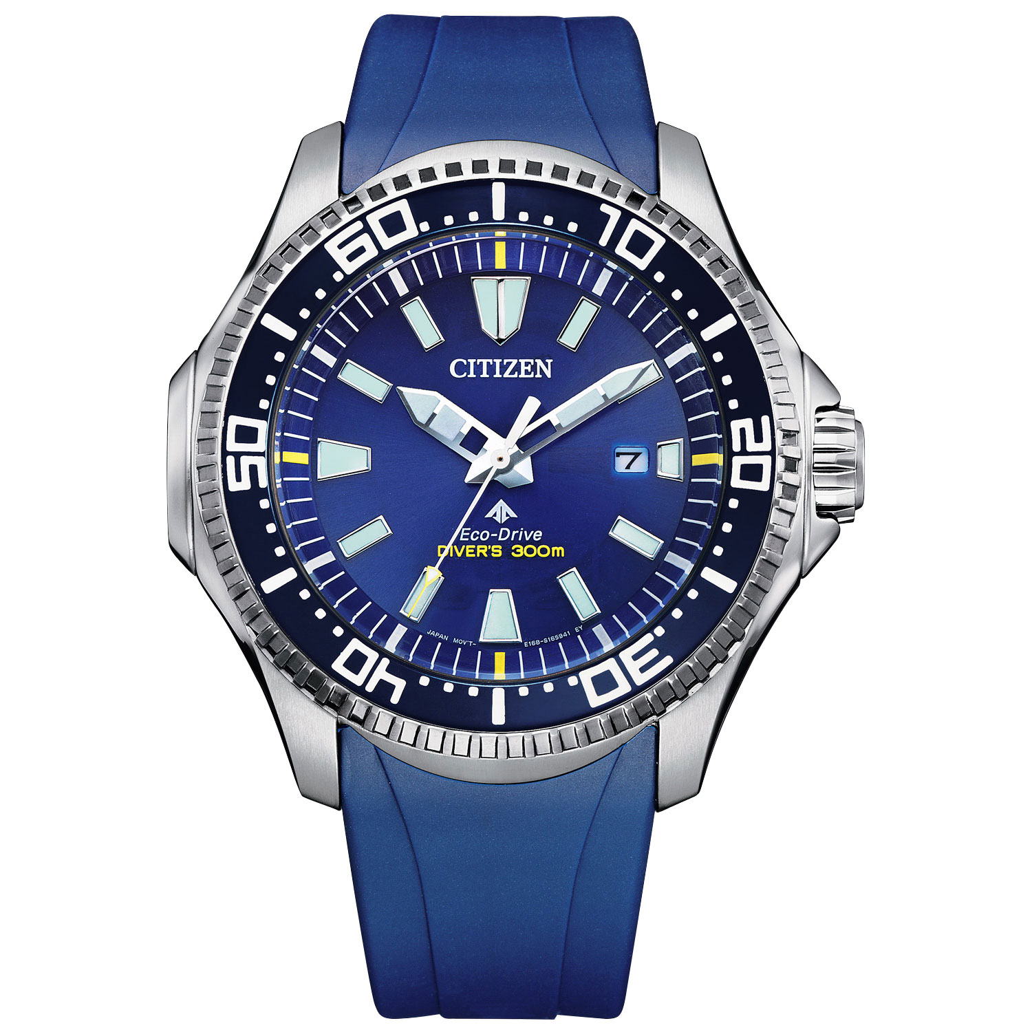 Citizen Promaster Diver Blue Rubber Strap Watch- | atelier-yuwa.ciao.jp