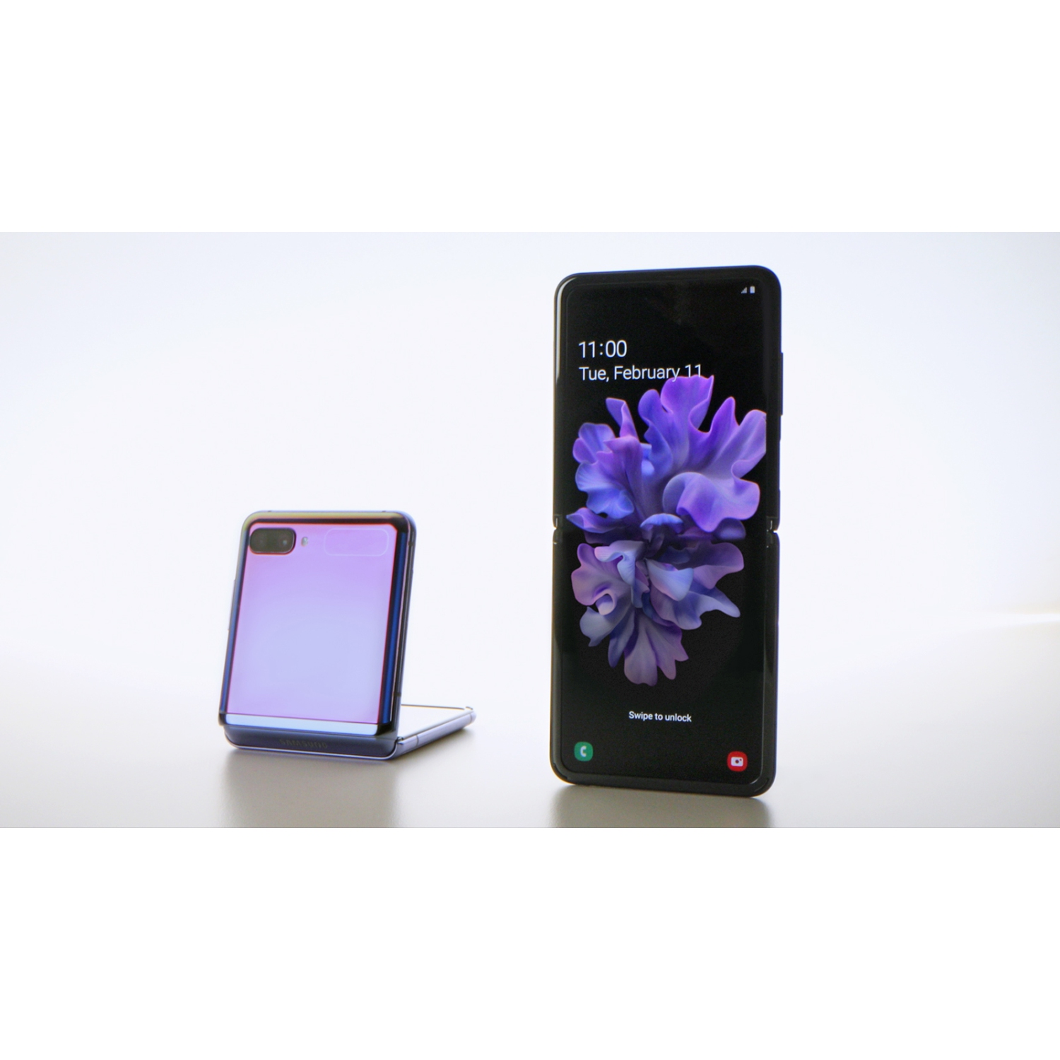 Samsung Galaxy Z Flip3 5G 128GB Smartphone - Lavender- Unlocked - Open Box