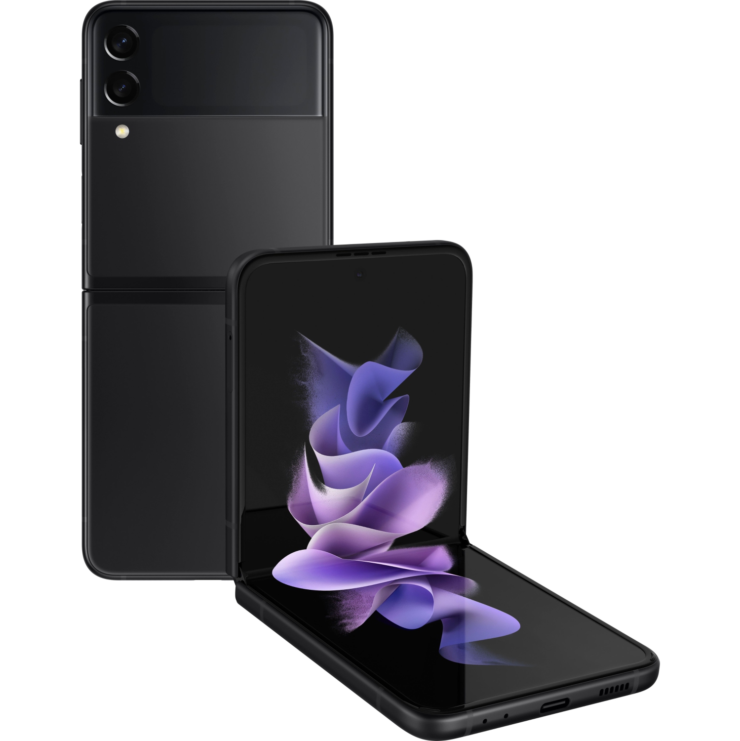 Samsung Galaxy Z Flip3 5G 128GB Smartphone - Phantom Black - Unlocked - Open Box