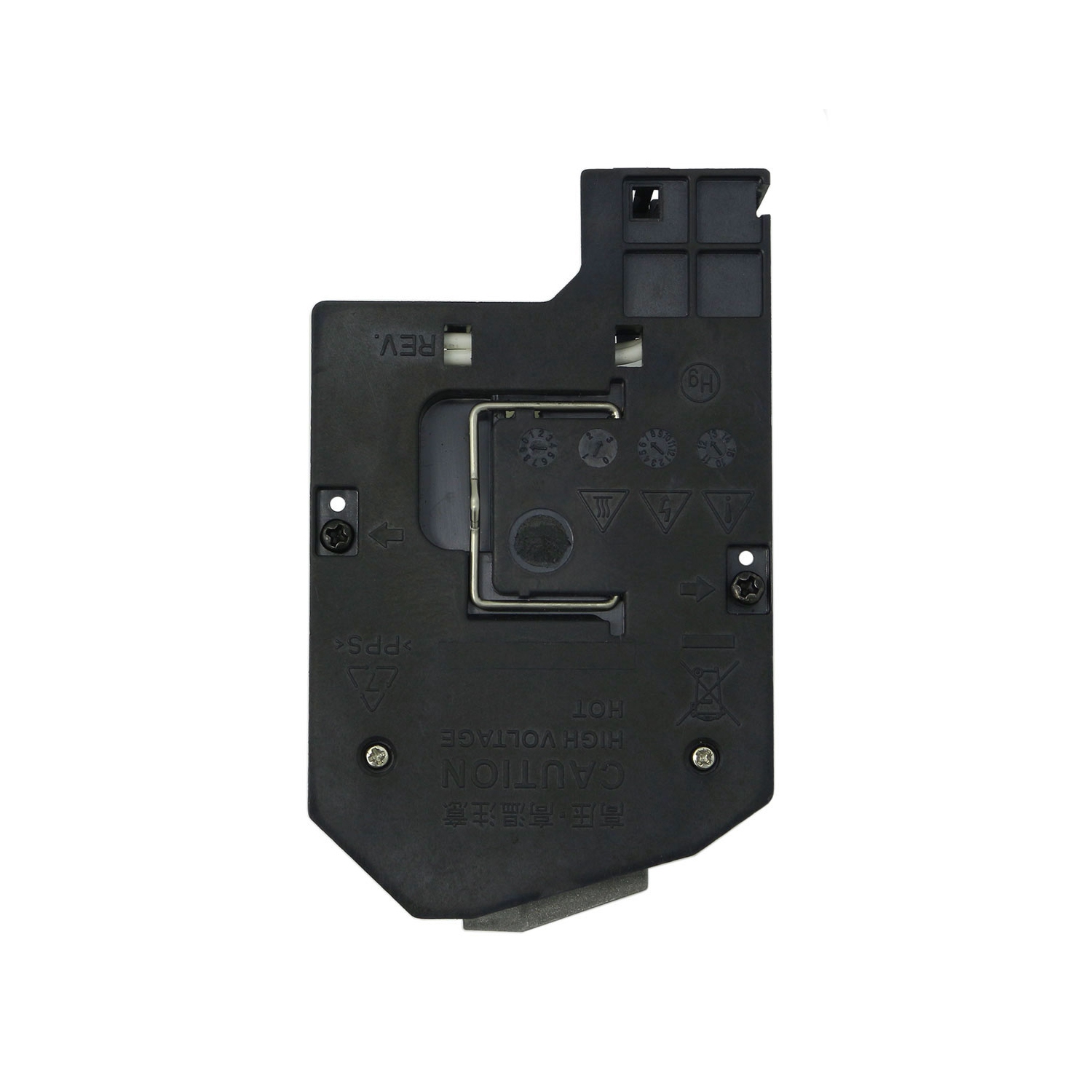 Jaspertronics™ Original Lamp & Housing for the Optoma PRO450W Projector - 1 Year Warranty