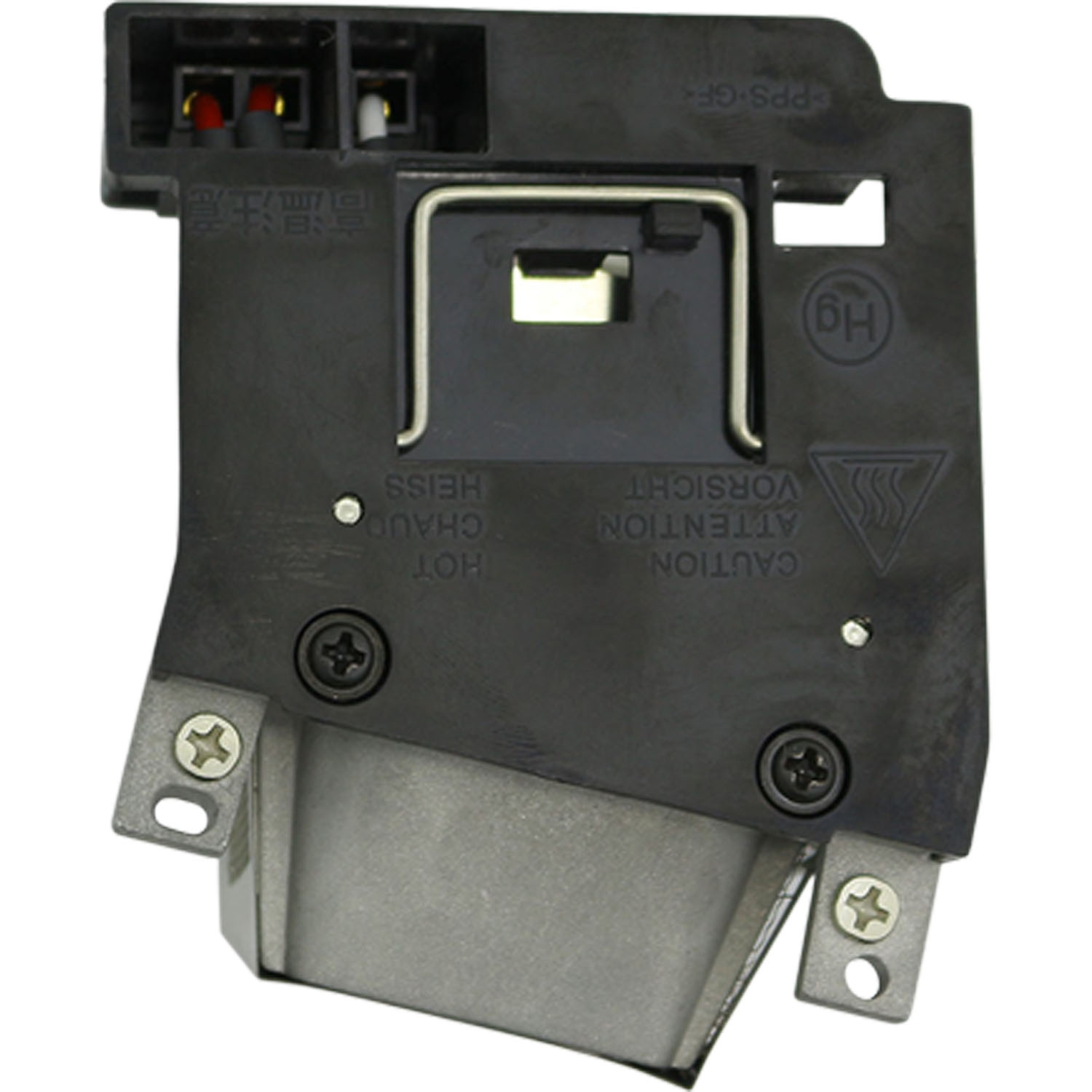 Jaspertronics™ Original Lamp & Housing for the HiSense HE-W721 Projector - 1 Year Warranty