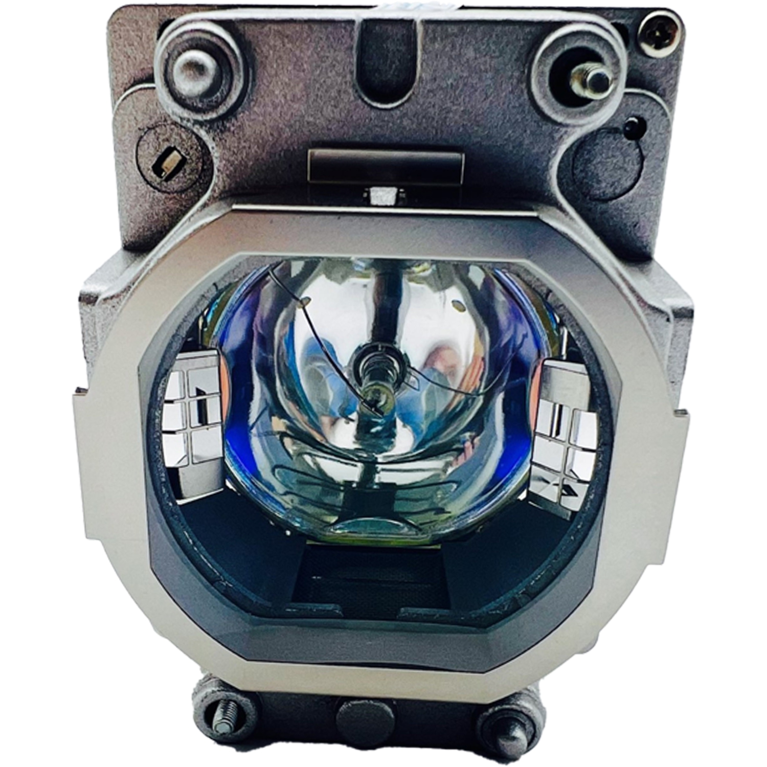 Jaspertronics™ Original Lamp & Housing for the Mitsubishi UL7400U Projector - 1 Year Warranty