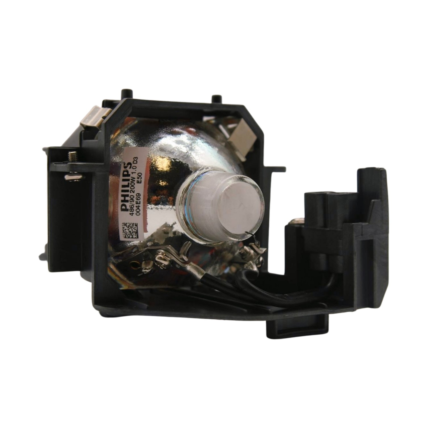 Jaspertronics™ Original Lamp & Housing for the Epson Moviemate 25 Projector - 1 Year Warranty