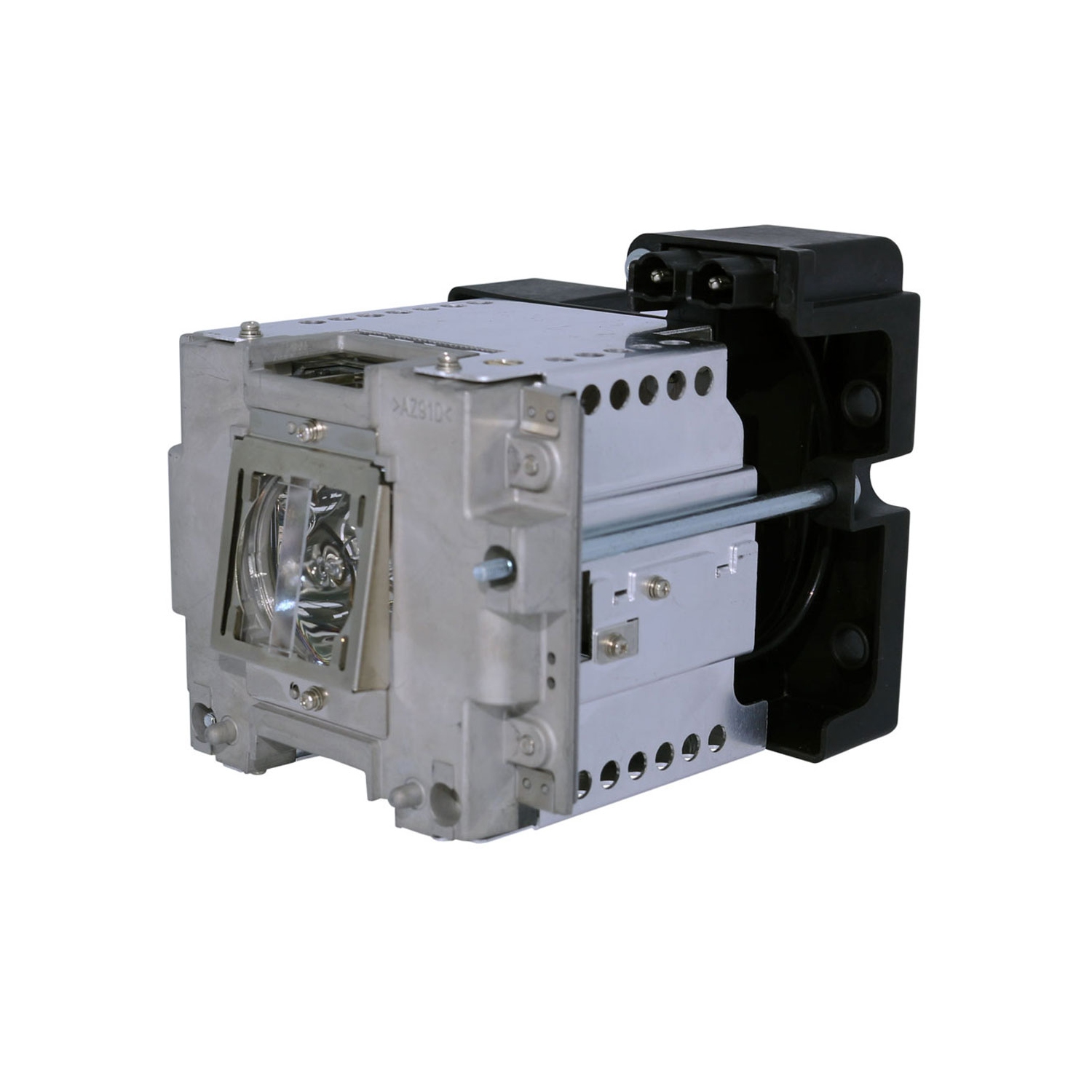 Jaspertronics™ Original Lamp & Housing for the Mitsubishi XD8600U BL Projector - 1 Year Warranty