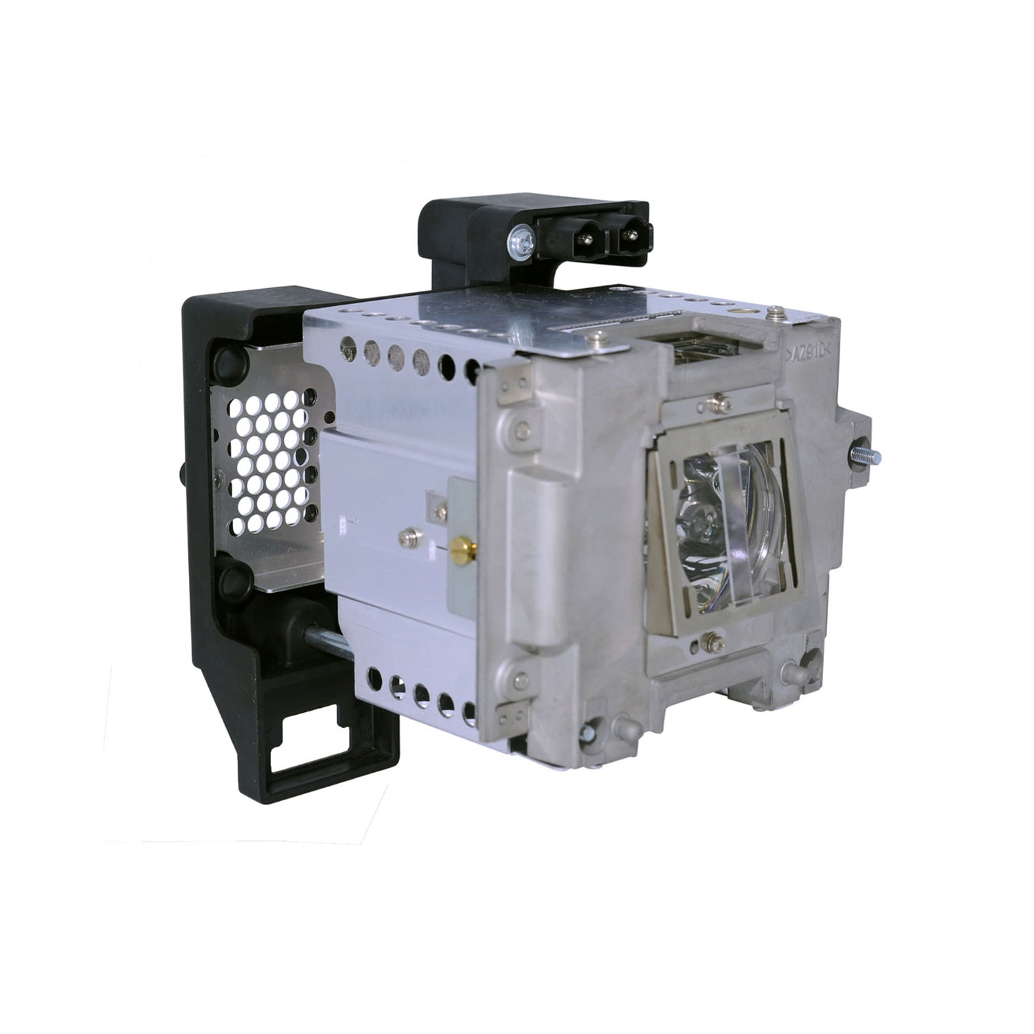 Jaspertronics™ Original Lamp & Housing for the Mitsubishi XD8600U BL Projector - 1 Year Warranty