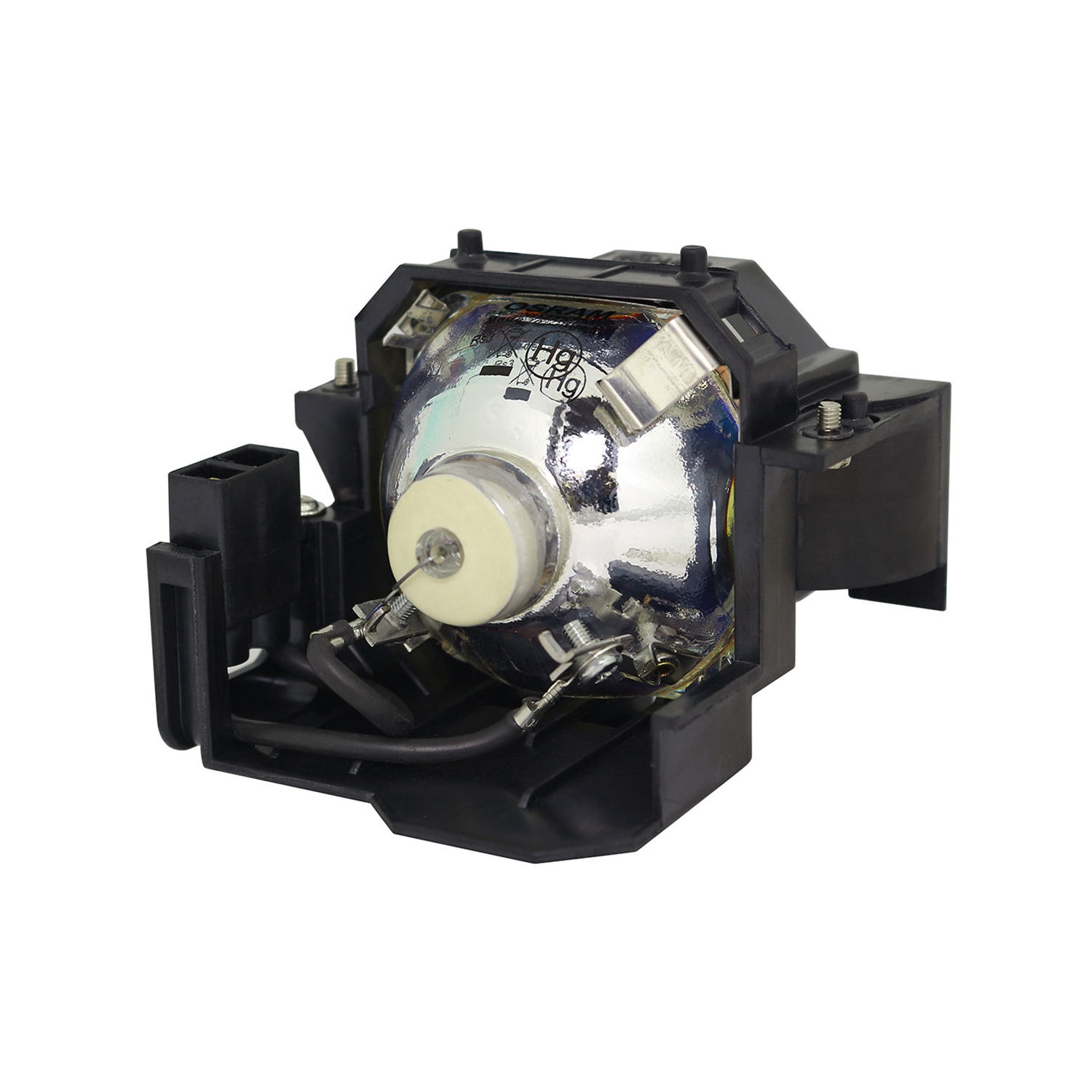 Jaspertronics™ Original Lamp & Housing for the Epson EMP-83H Projector - 1 Year Warranty