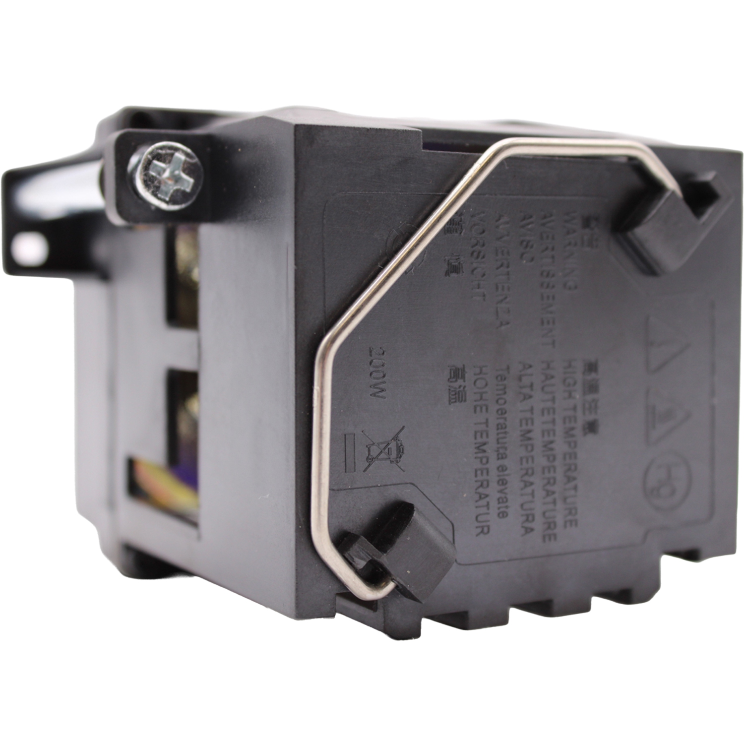 Jaspertronics™ Lamp & Housing for the Pioneer KRF-9000FD Projector w Original Philips Lamp Inside - 1 Year Warranty