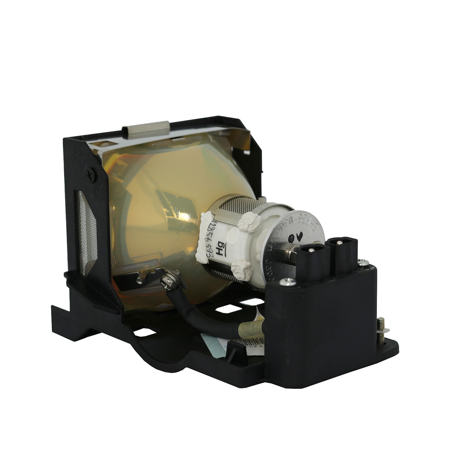 Jaspertronics™ Original Lamp & Housing for the Mitsubishi XL30U Projector - 1 Year Warranty