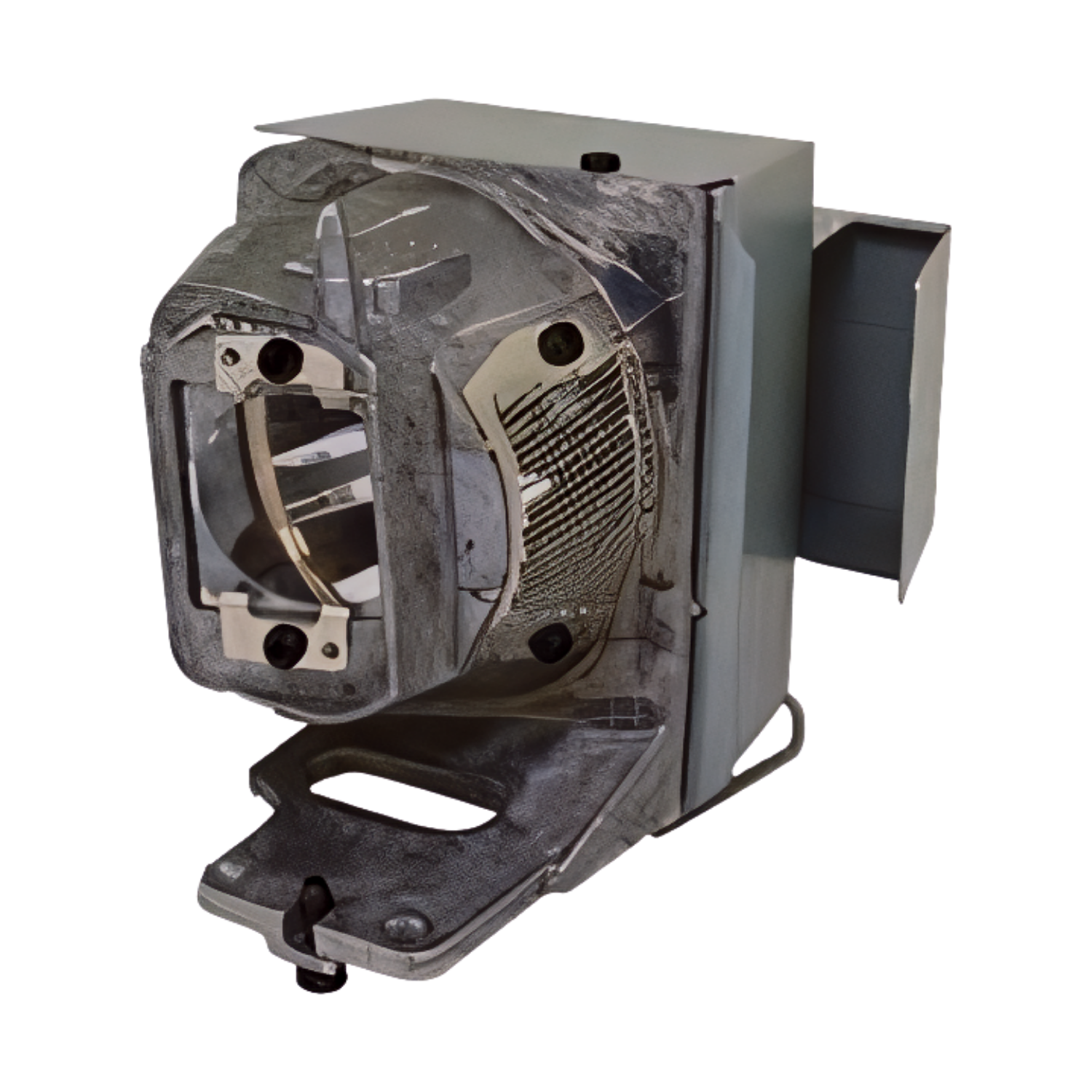 Jaspertronics™ Original Lamp & Housing for the Optoma EH412ST Projector - 1 Year Warranty