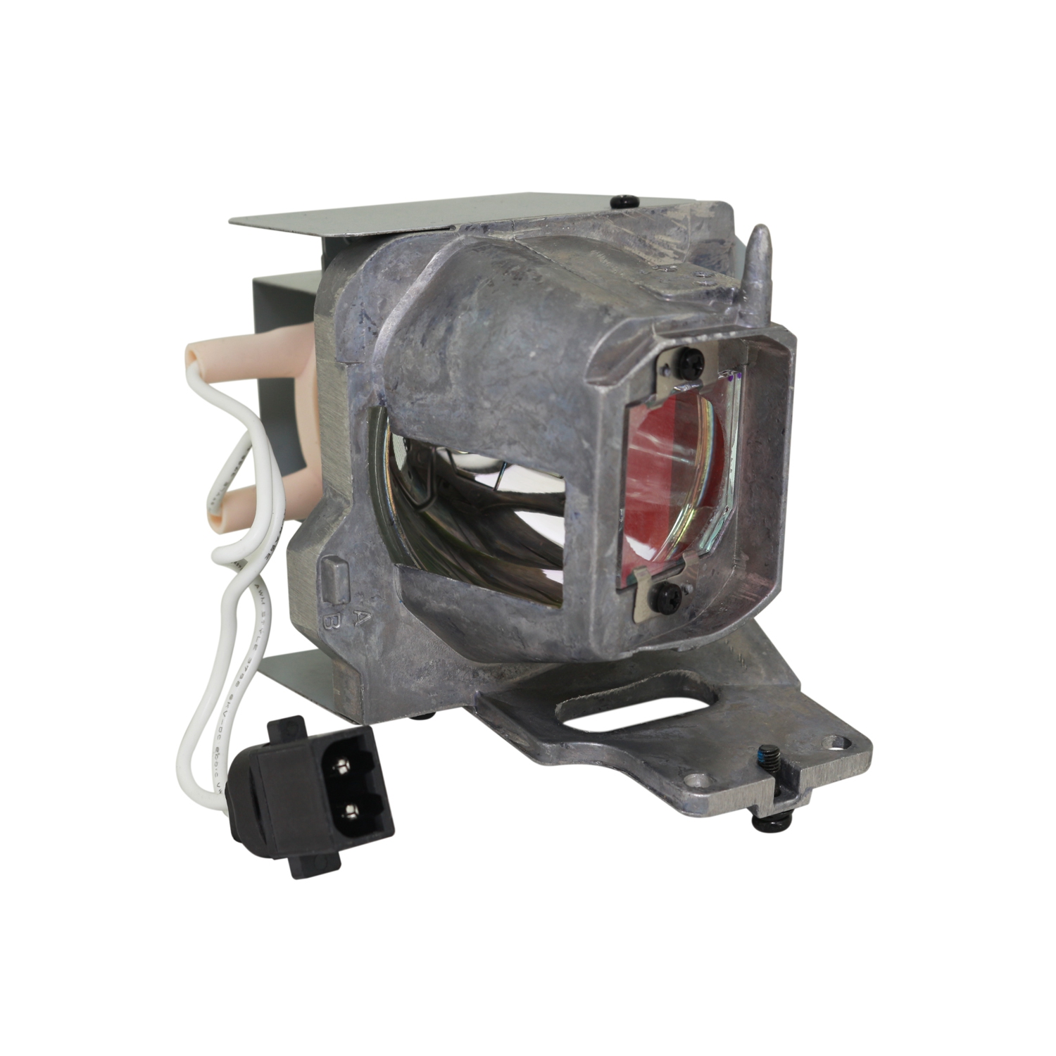 Jaspertronics™ Original Lamp & Housing for the Optoma EH412ST Projector - 1 Year Warranty