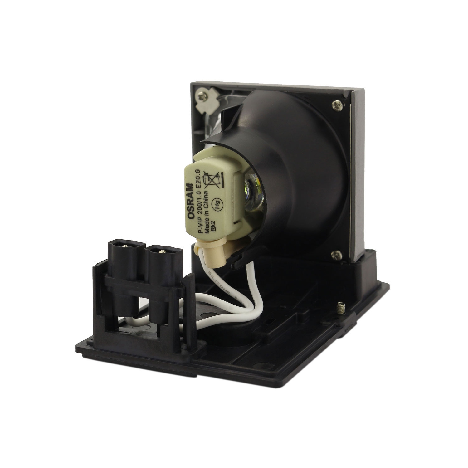 Jaspertronics™ Original Lamp & Housing for the Optoma EX525ST Projector - 1 Year Warranty