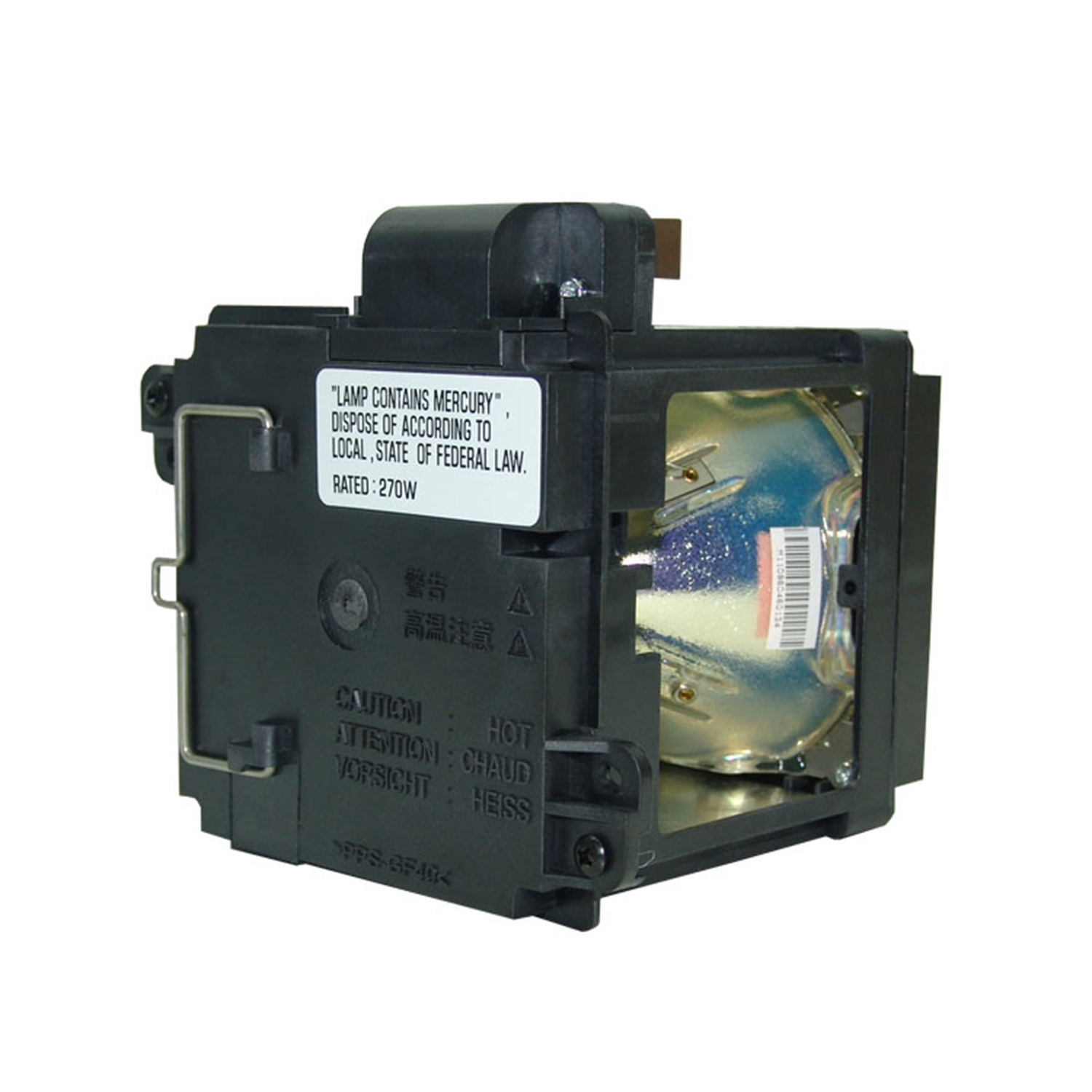 Jaspertronics™ Original Lamp & Housing for the Yamaha DPX-1000 Projector - 1 Year Warranty