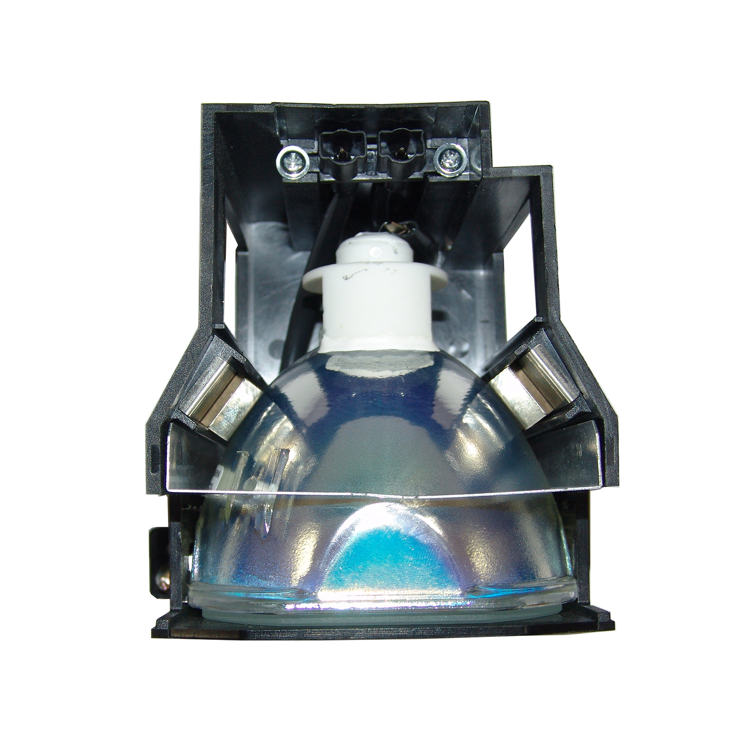 Jaspertronics™ Lamp & Housing TwinPack for the Panasonic PT-DW7000 Projector w Original Ushio Lamp Inside - 1 Year Warranty