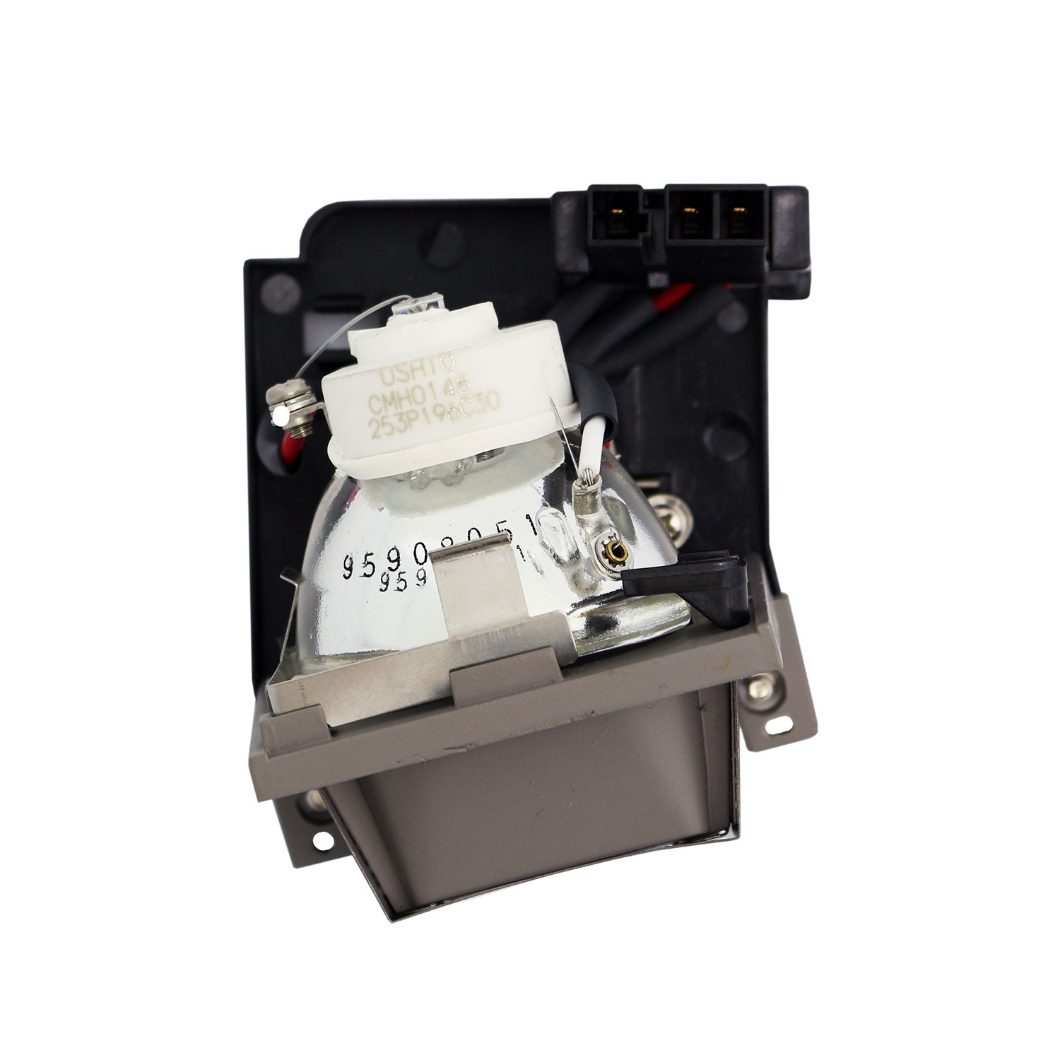 Jaspertronics™ Original Lamp & Housing for the Mitsubishi XD430U Projector - 1 Year Warranty