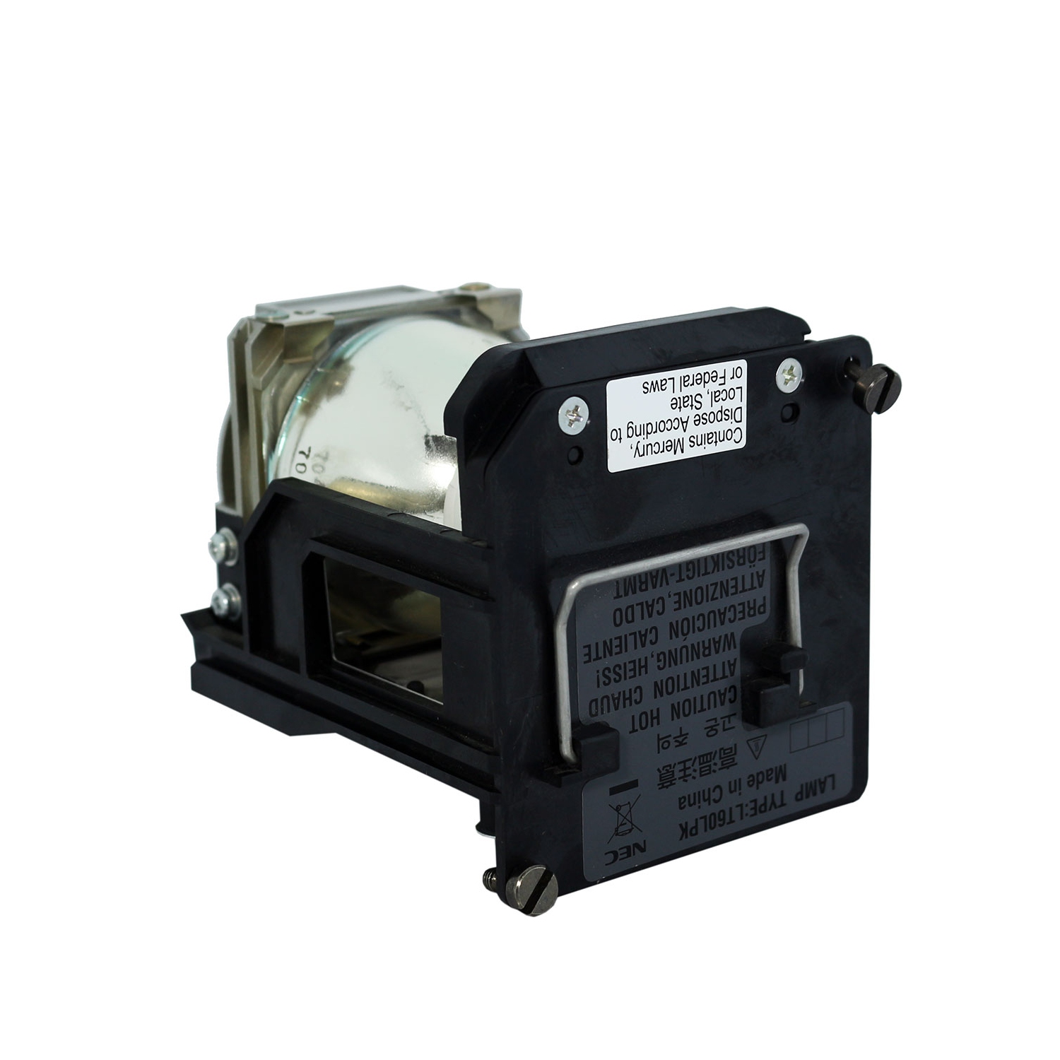 Jaspertronics™ Original Lamp & Housing for the NEC HT1000 Projector - 1 Year Warranty