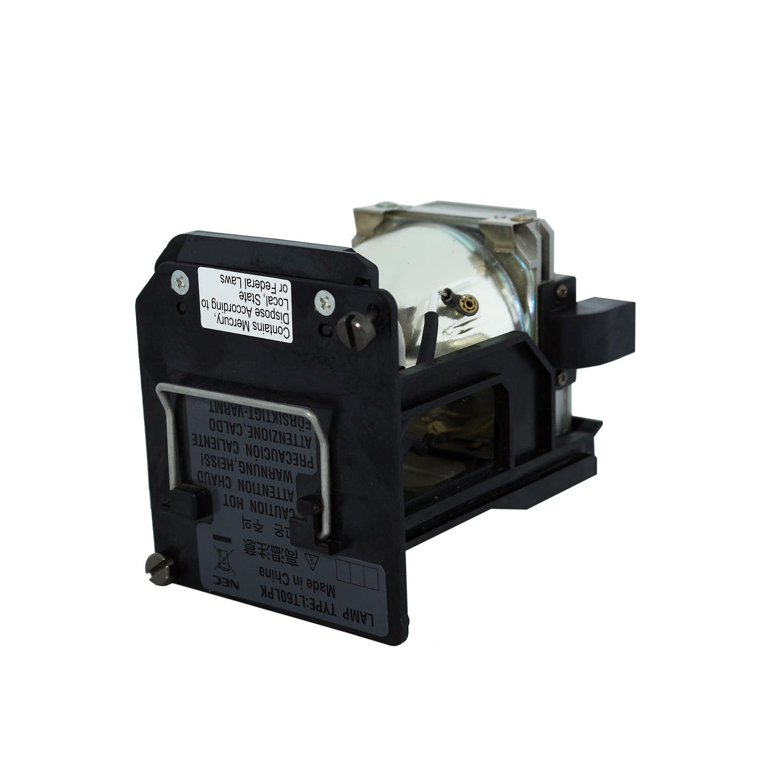 Jaspertronics™ Original Lamp & Housing for the NEC HT1000 Projector - 1 Year Warranty