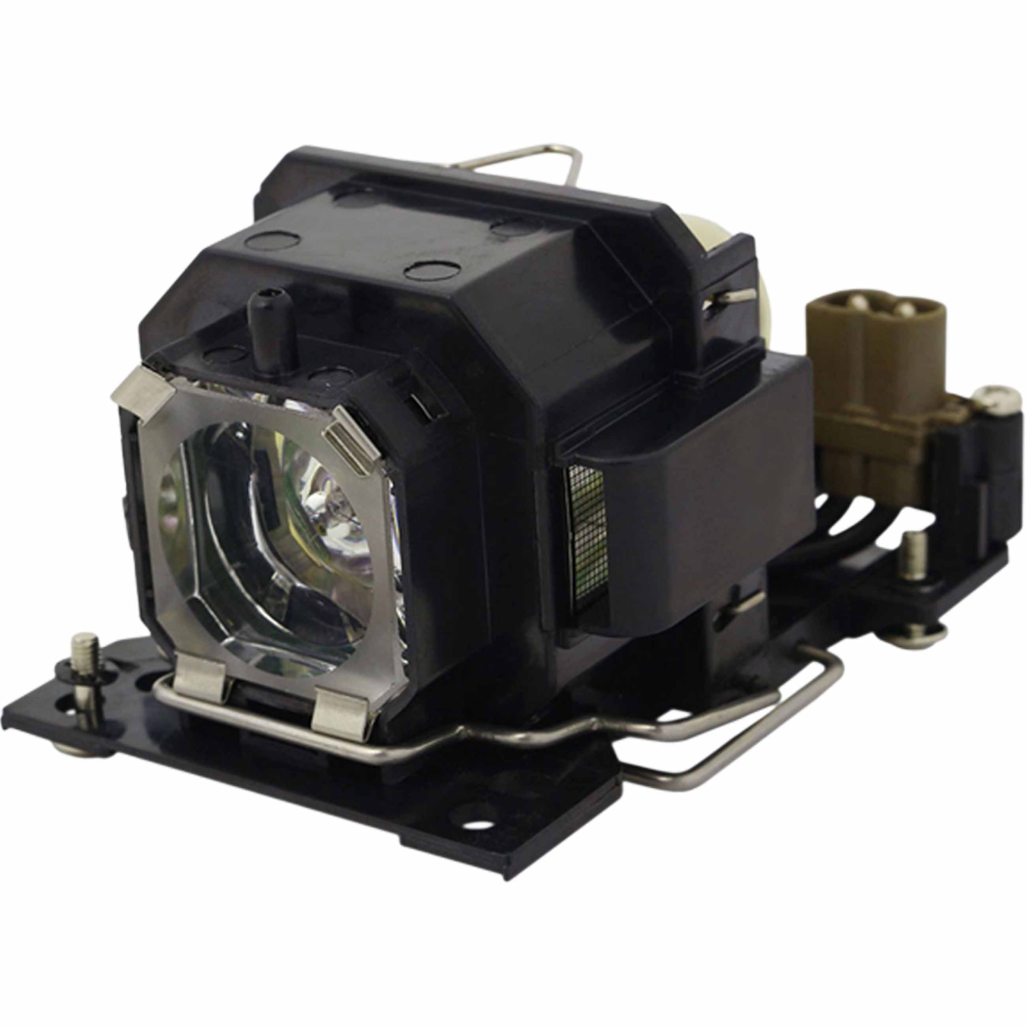 Jaspertronics™ Original Lamp & Housing for the Viewsonic PJ358 Projector - 1 Year Warranty