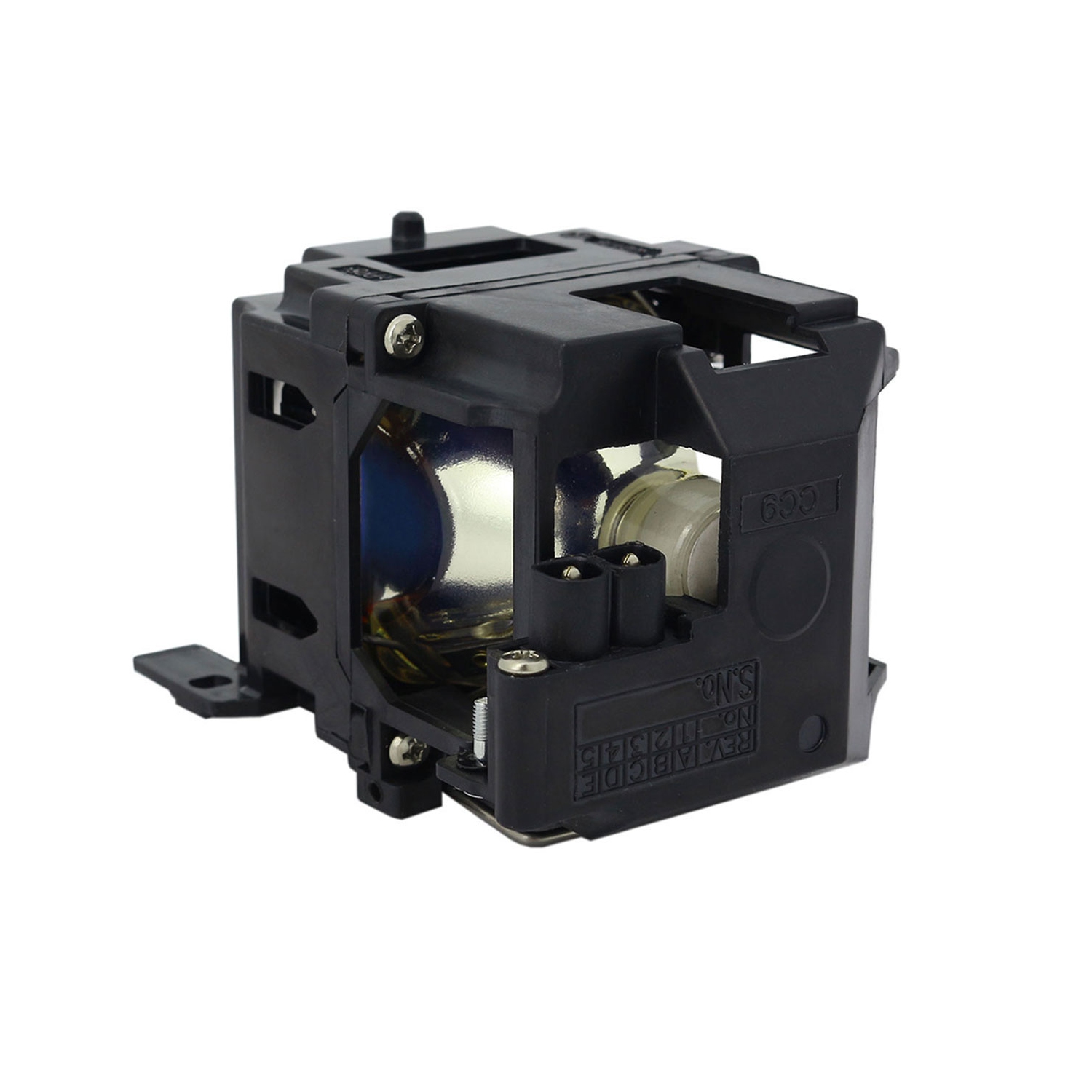 Jaspertronics™ Original Lamp & Housing for the Elmo EDP-X350 Projector - 1 Year Warranty