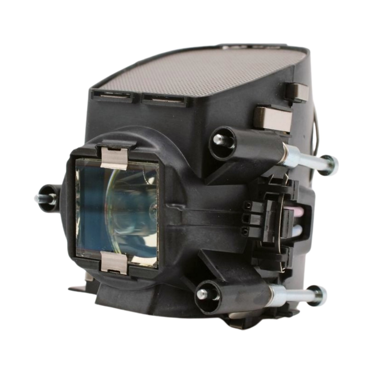 Jaspertronics™ Original Lamp & Housing for the 3D Perception EVO2-SX Projector - 1 Year Warranty