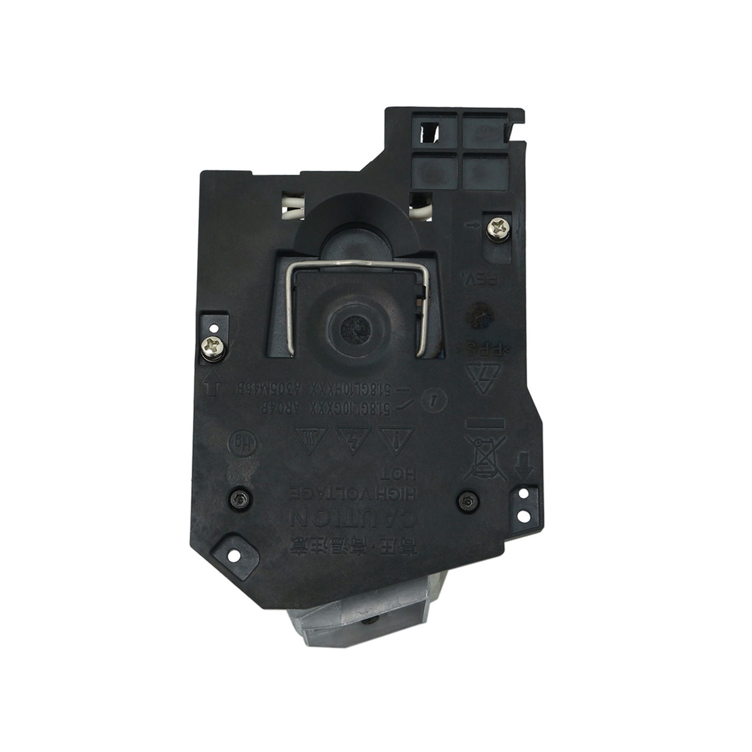 Jaspertronics™ Original Lamp & Housing for the Optoma EX610STi Projector - 1 Year Warranty