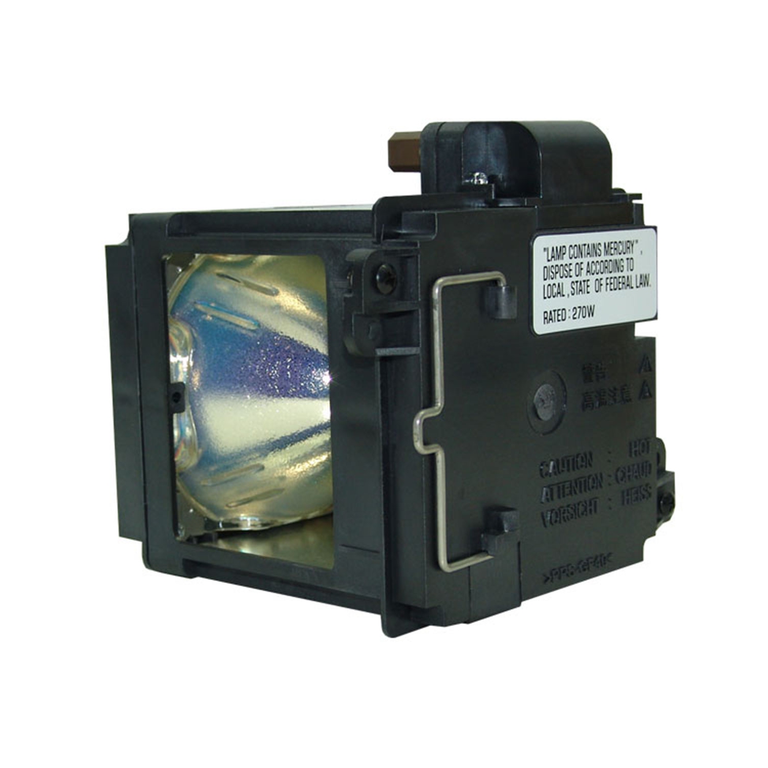 Jaspertronics™ Original PJL-327 Lamp & Housing for Yamaha Projectors - 1 Year Warranty