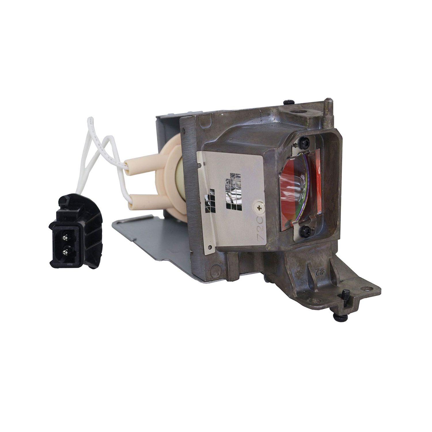 Jaspertronics™ Original Lamp & Housing for the Optoma W355 Projector - 1 Year Warranty