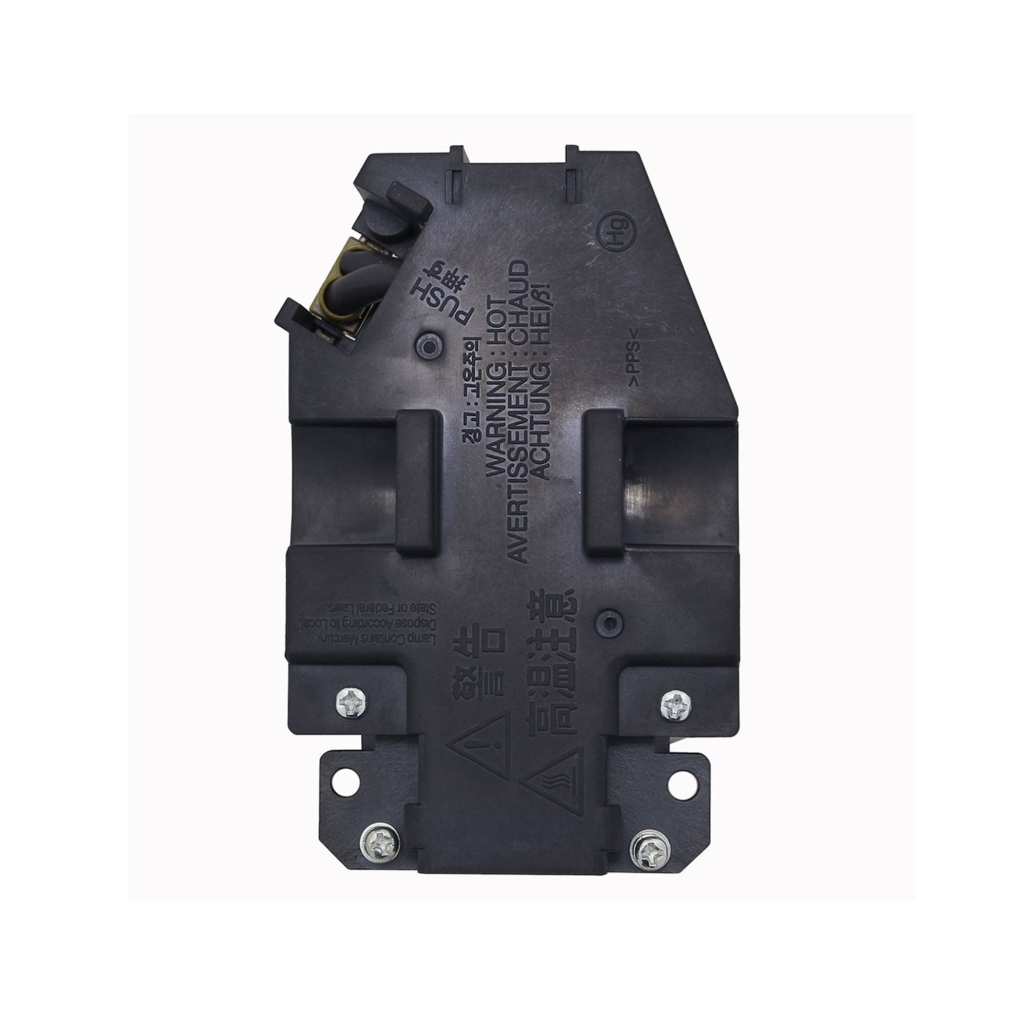 Jaspertronics™ Original ET-LAX100 Lamp & Housing for Panasonic Projectors - 1 Year Warranty