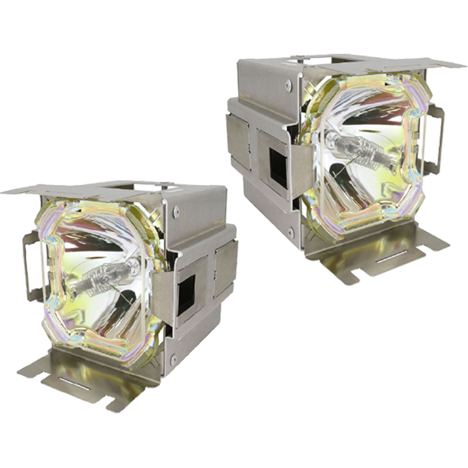 Jaspertronics™ Original Lamp & Housing TwinPack for the Barco iCon H600 Projector - 1 Year Warranty
