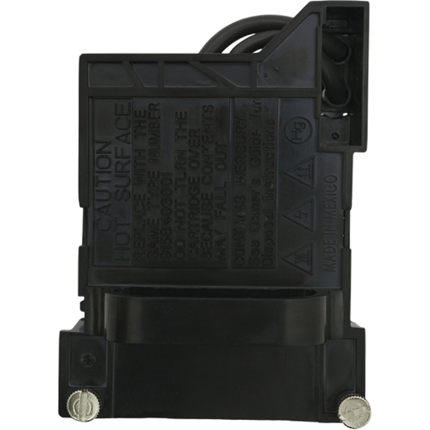 Jaspertronics™ OEM Lamp & Housing for The Mitsubishi WD65C9 TV with Original High-Quality bulb inside - 240 Day Warranty