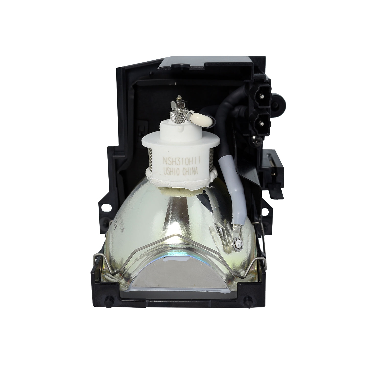 Jaspertronics™ Lamp & Housing for the Liesegang dv 880 flex Projector w Original Ushio Lamp Inside - 1 Year Warranty