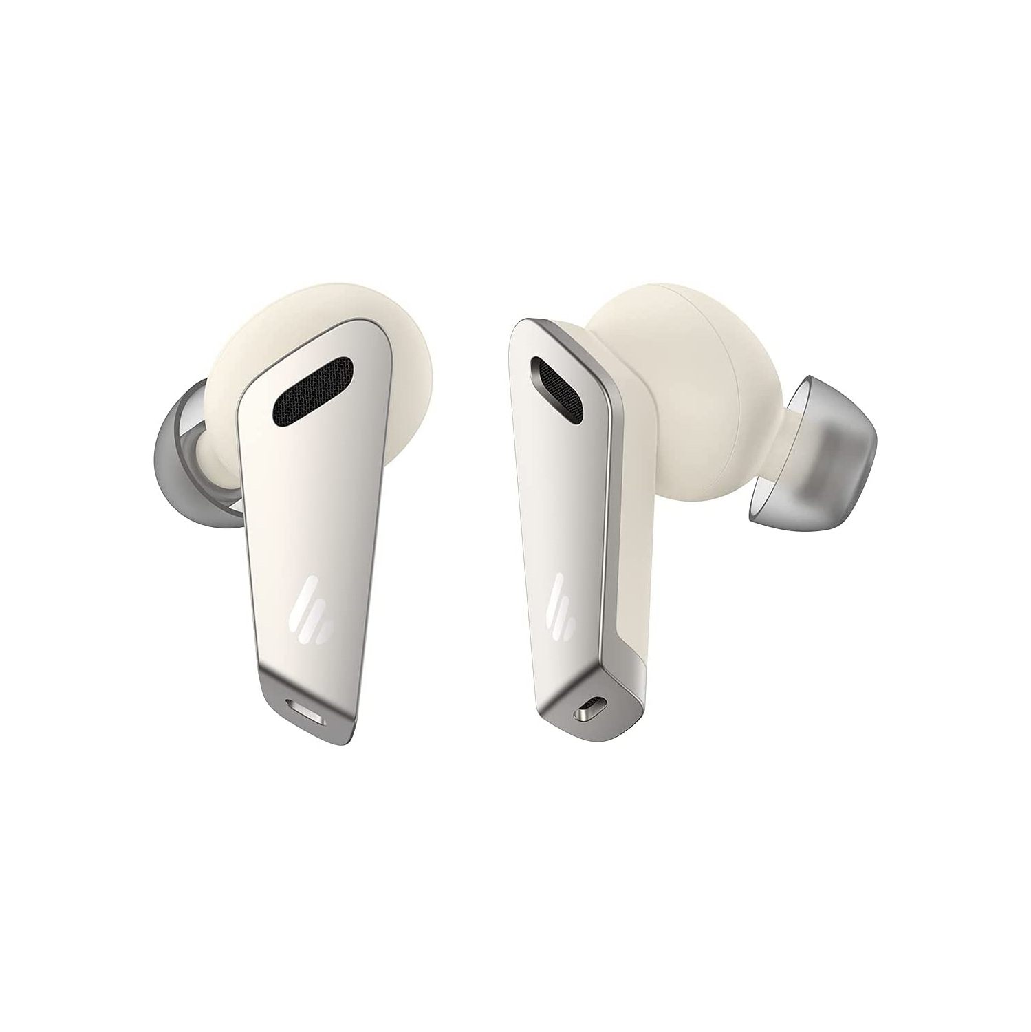 Edifier NB2 Pro True Wireless Earbuds - 6 Mics - Noise Cancelling - Bluetooth Earphone - USB-C - Ivory