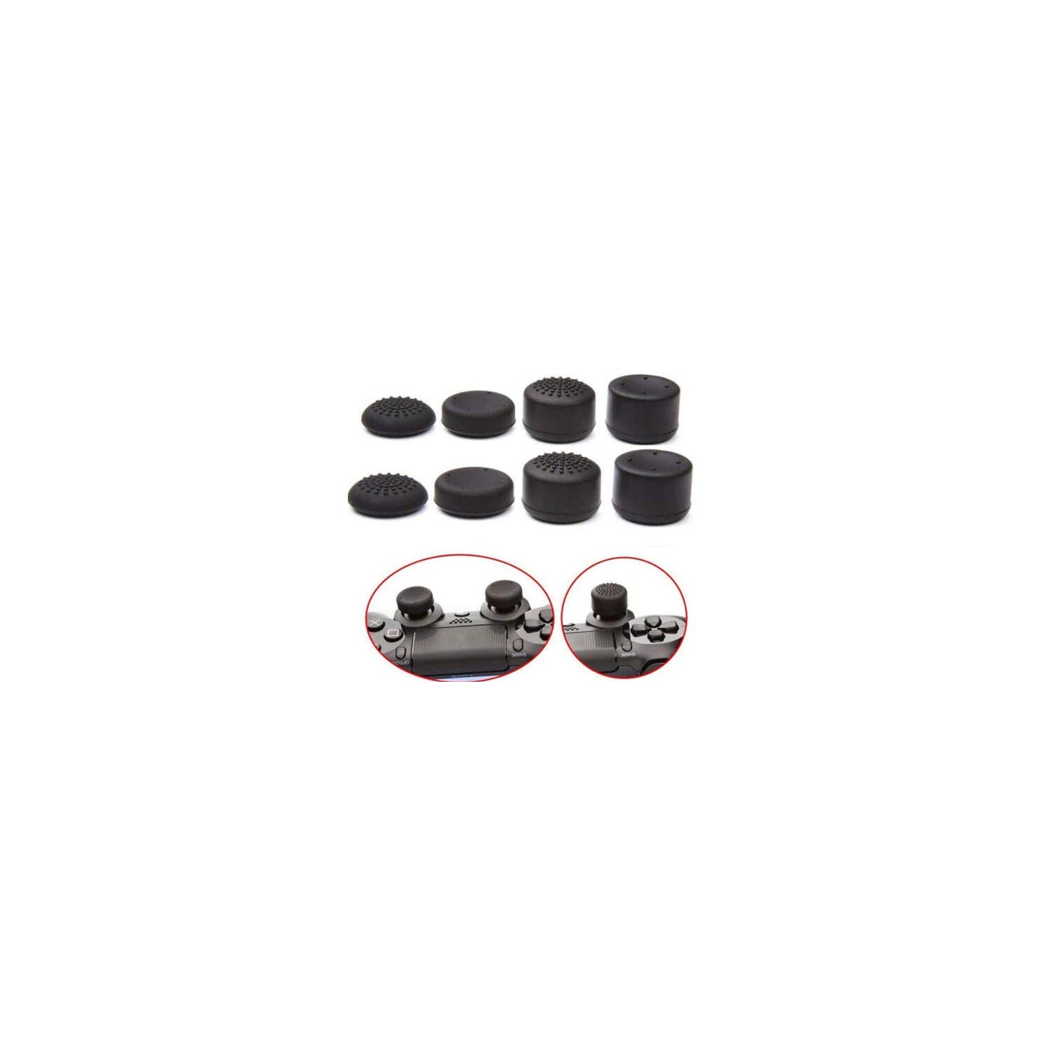 PS5 Controller Thumb Grips - Set of 8