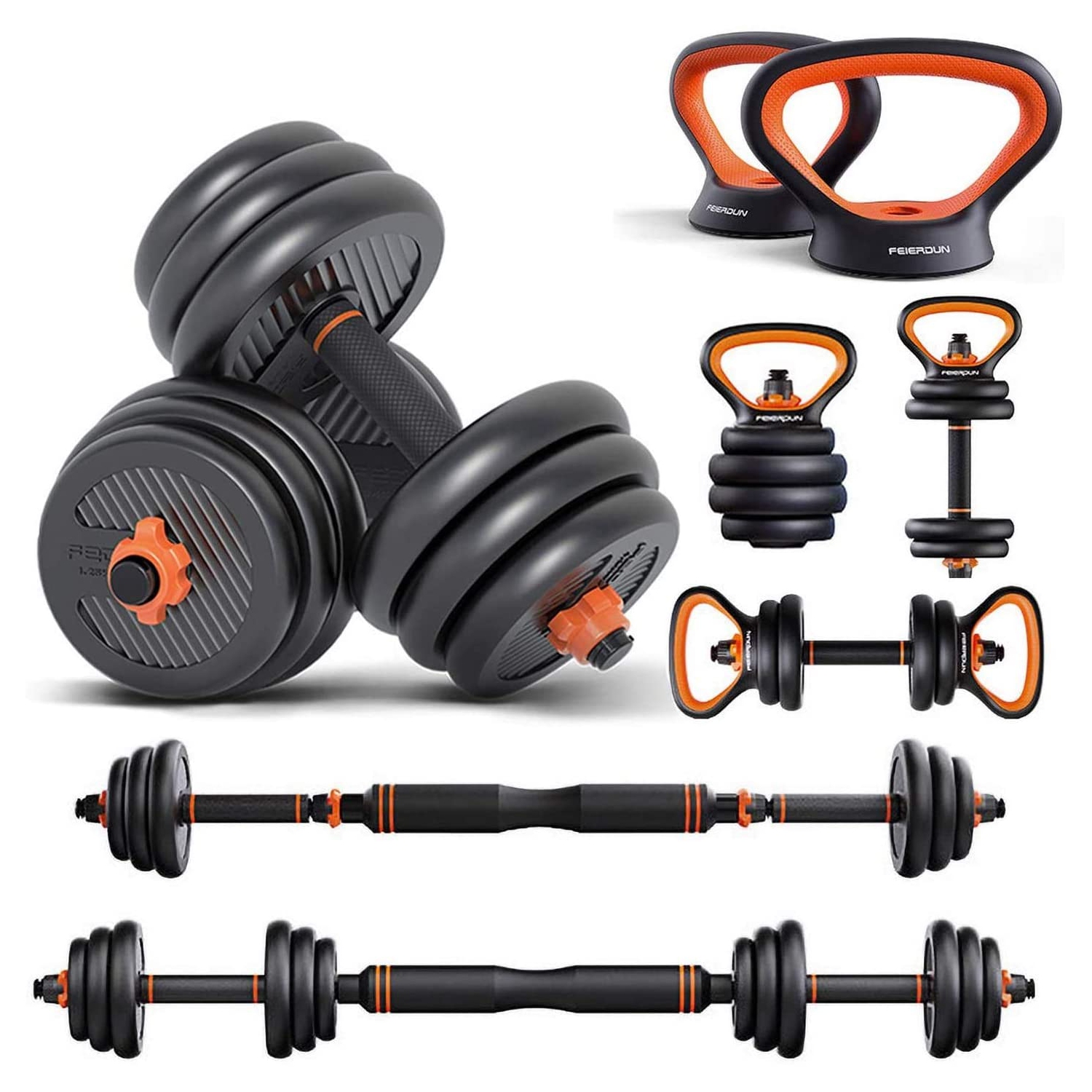 Adjustable weight set - 66LB - Home gym