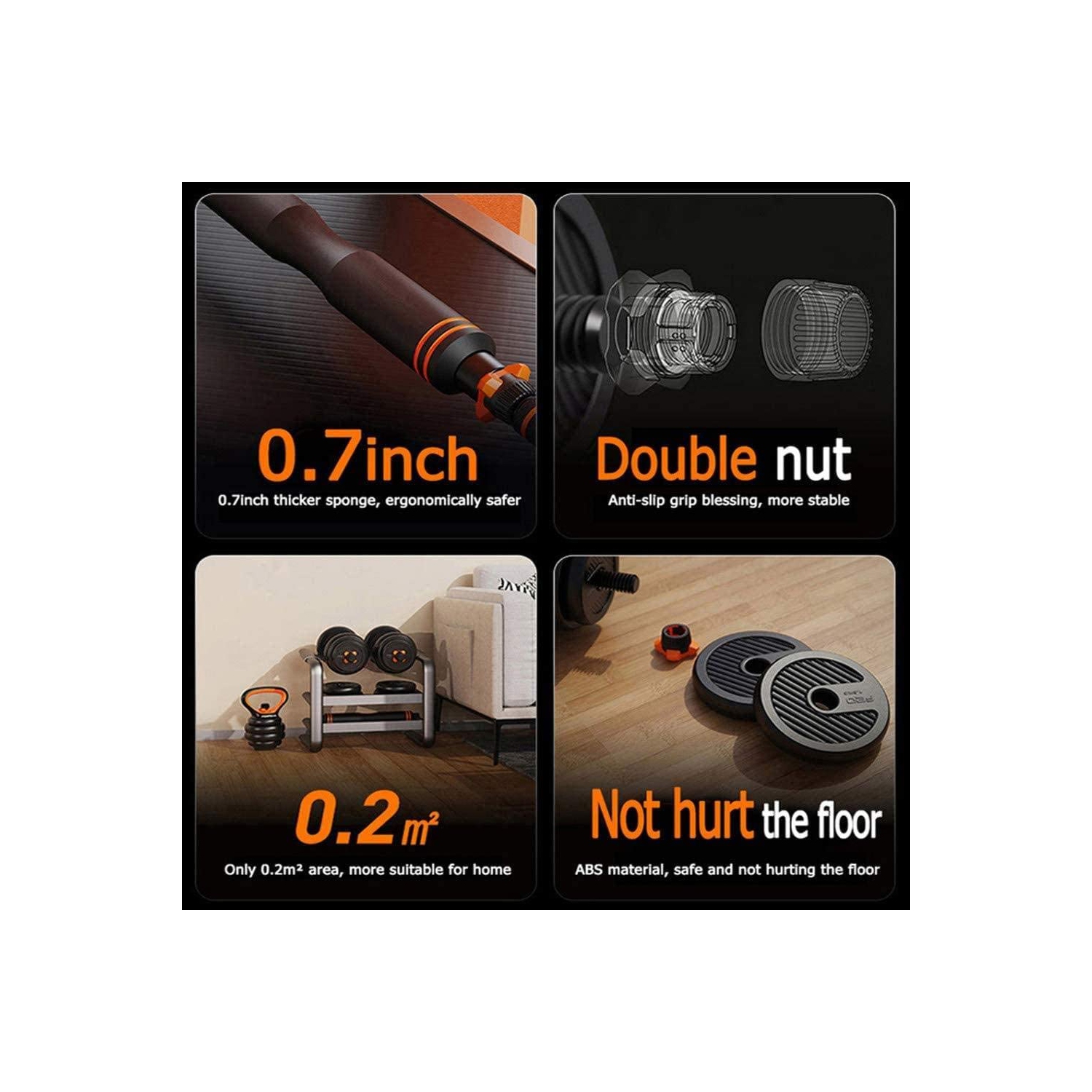 Adjustable weight set - 66LB - Home gym