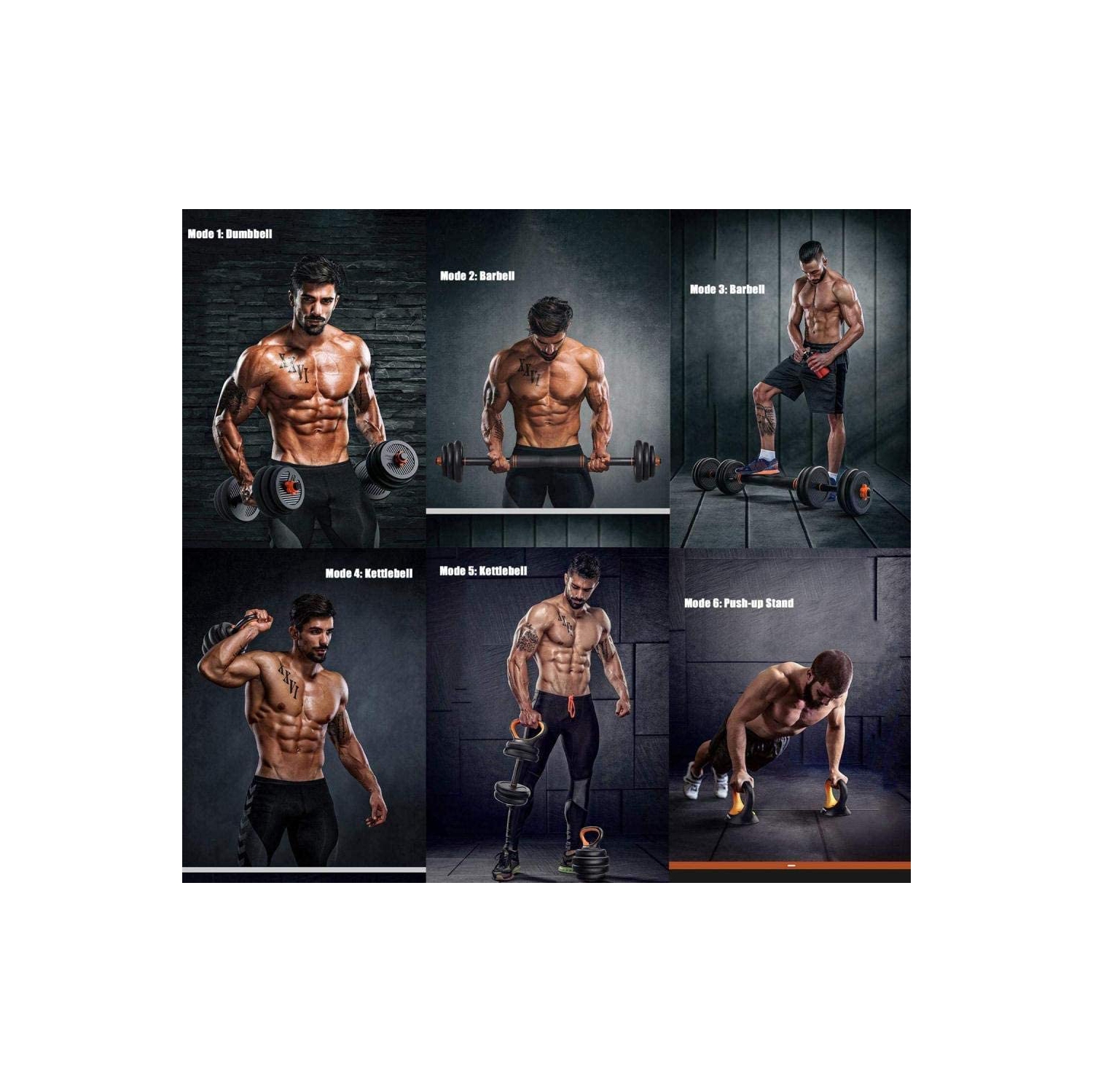 Adjustable weight set - 66LB - Home gym