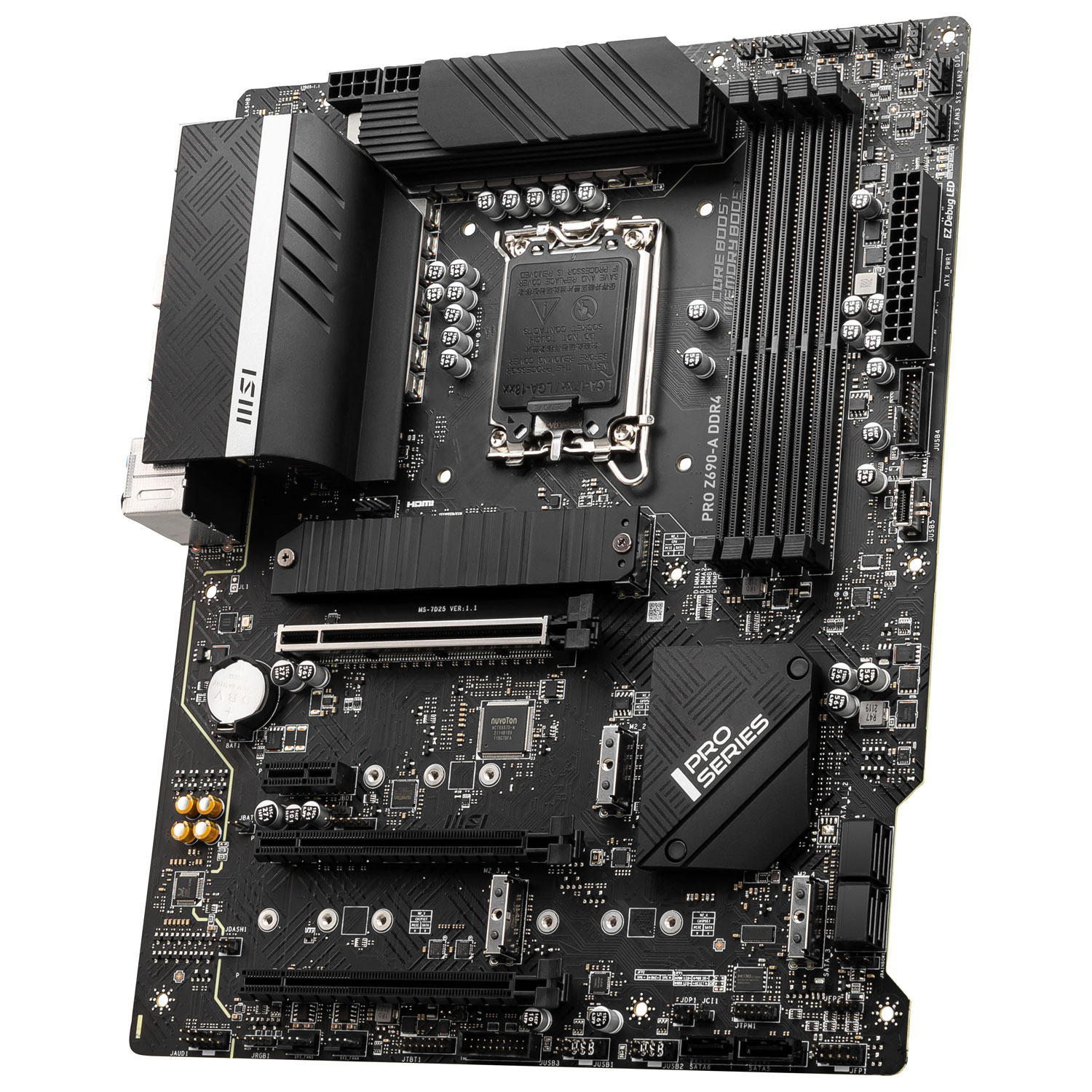 MSI PRO Z690-A DDR4 ATX LGA 1700 DDR4 Motherboard for 12th Gen