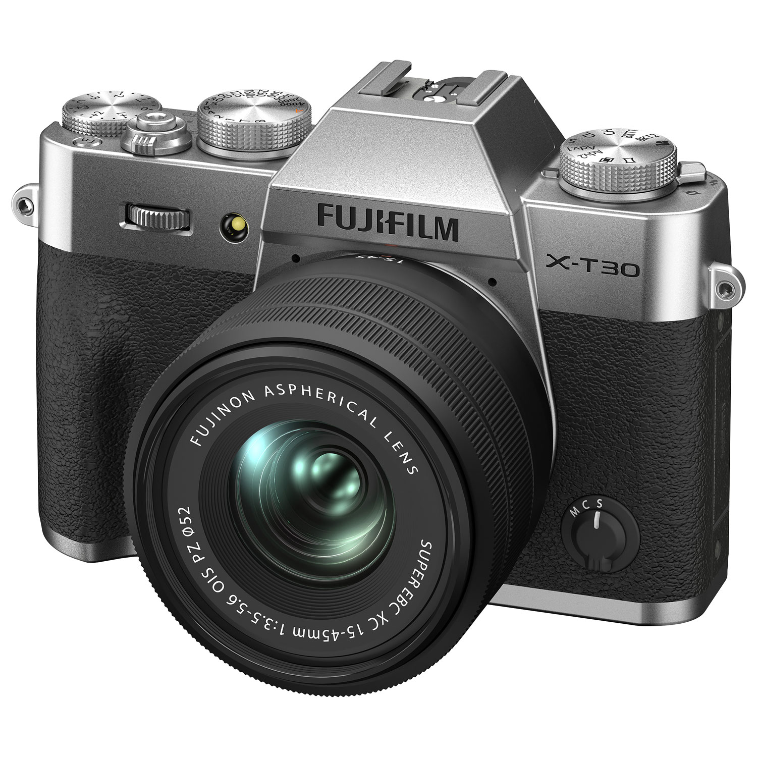 Fujifilm X-T30 II Mirrorless Camera with 15-45mm Lens Kit - Silver