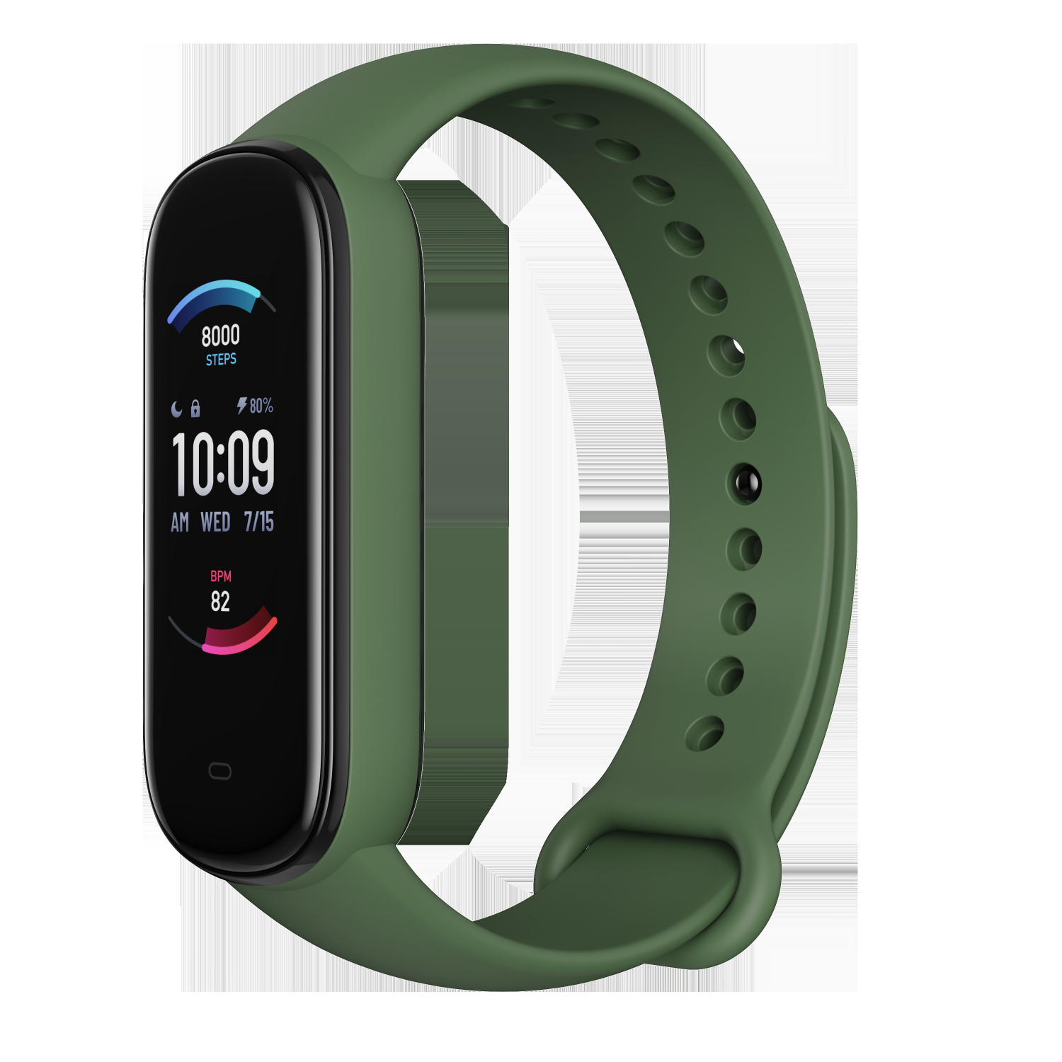 Amazfit Band 5 Fitness Tracker with Alexa Built-in, 15-Day Battery Life,  Blood Oxygen, Heart Rate, Sleep Monitoring, Women's Health Tracking, Music  Control, Water Resistant, Green | Best Buy Canada