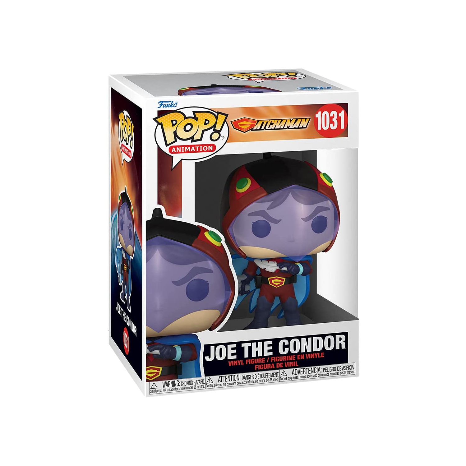 Pop Animation Gatchaman 3.75 Inch Action Figure - Joe he Condor #1031