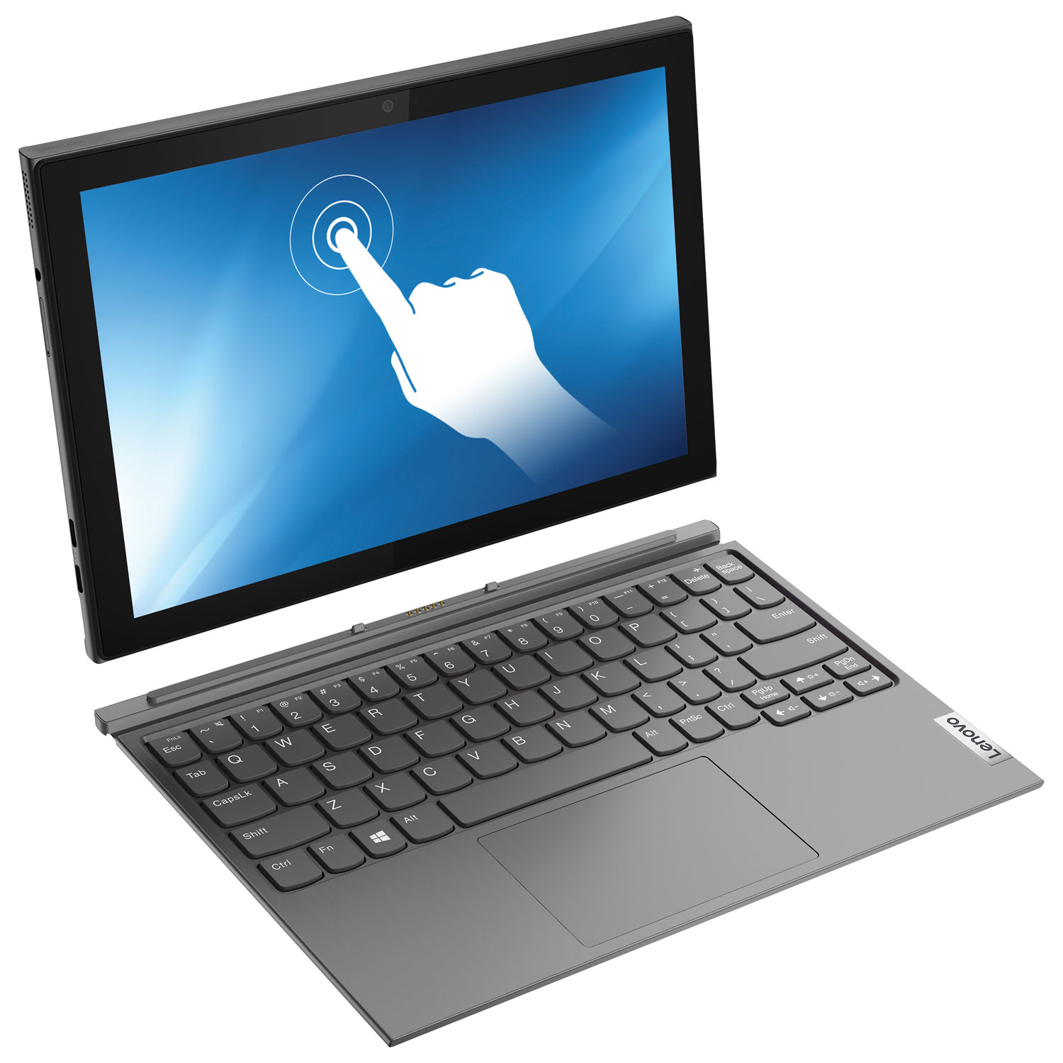 Lenovo IdeaPad Duet 3i 10.3" Touchscreen 2-in-1 Laptop - Intel Celeron - 4GB RAM - 64GB eMMC - Windows 11s - Graphite Grey - Includes 1 Year of Microsoft 365