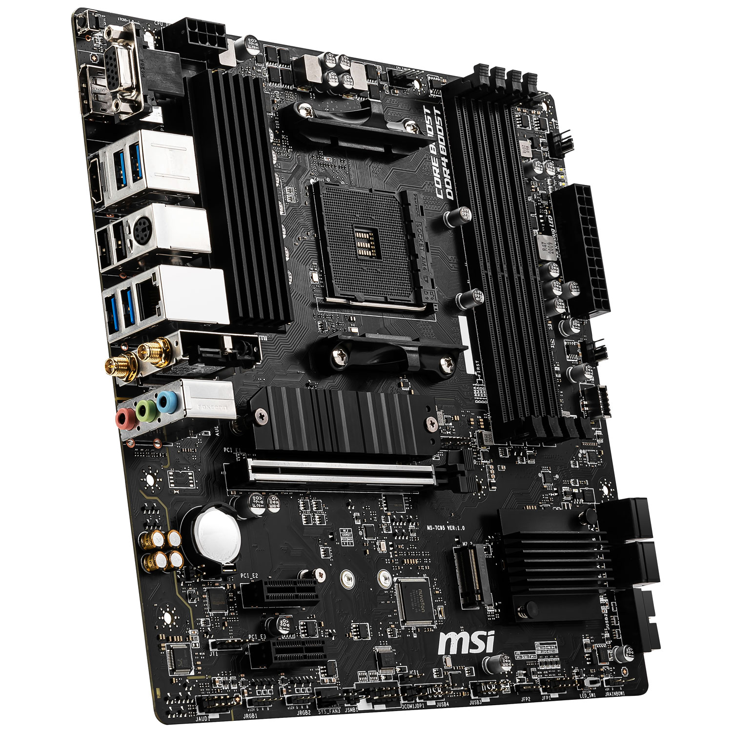 MSI B550M PRO-VDH WIFI Micro-ATX LGA AM4 DDR4 Motherboard