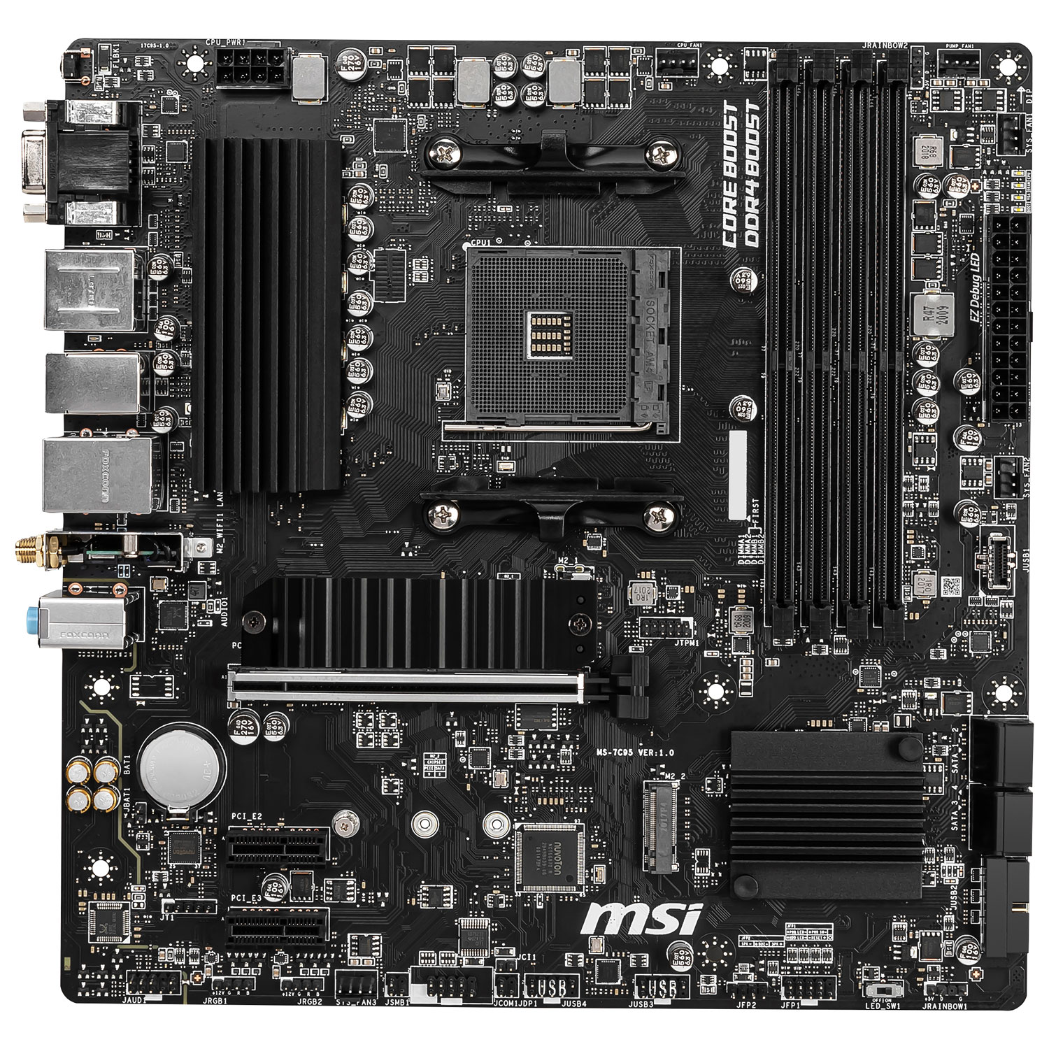 その他 MSI B550M PRO-VDH 5700X DDR4 32GB wifi B550M PRO-VDH WIFI